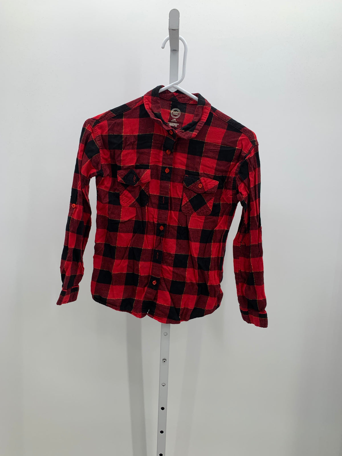 Wonder Nation Size 10-12 Girls Long Sleeve Shirt