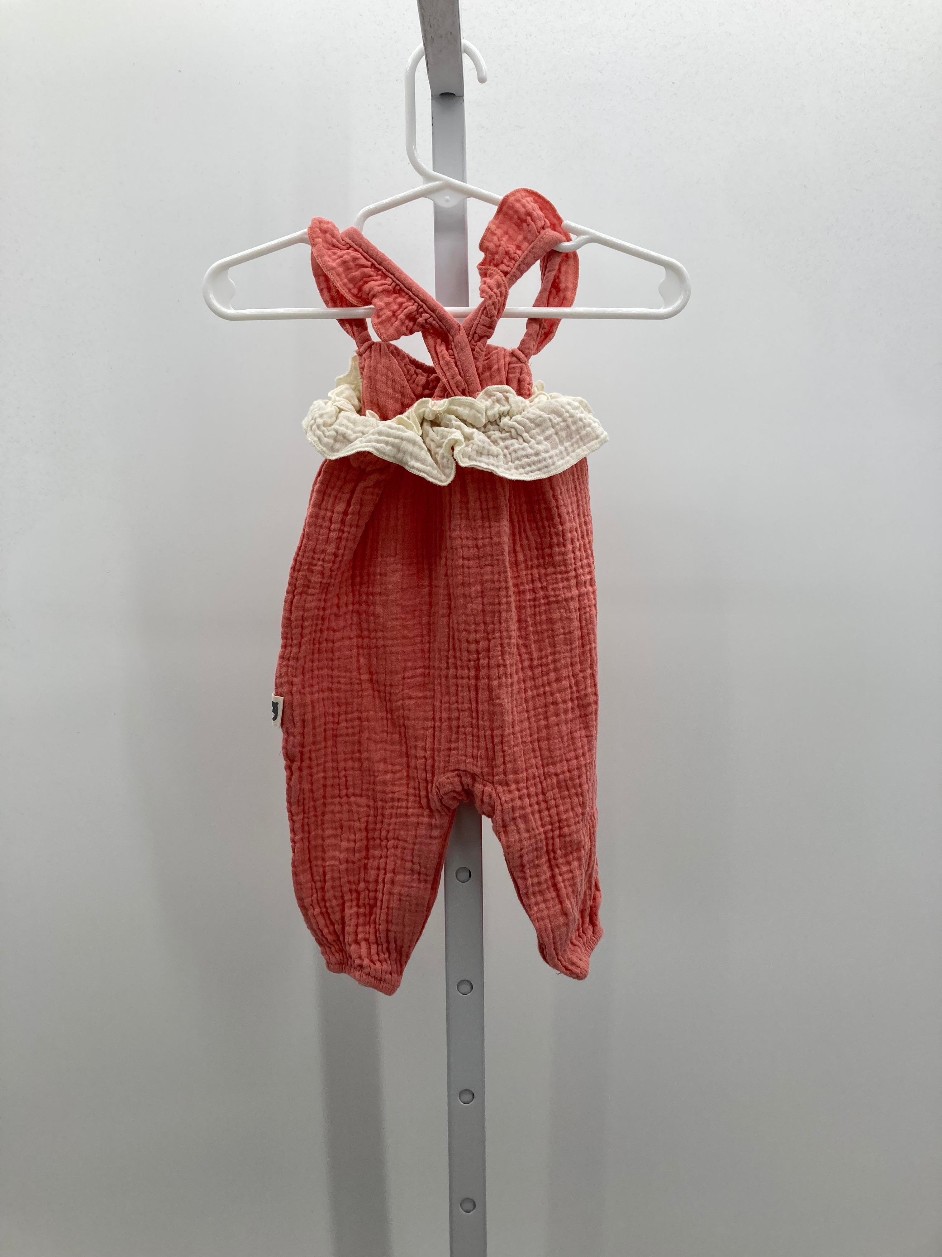 Rabbit + Bear Size 0-3 months Girls Overalls