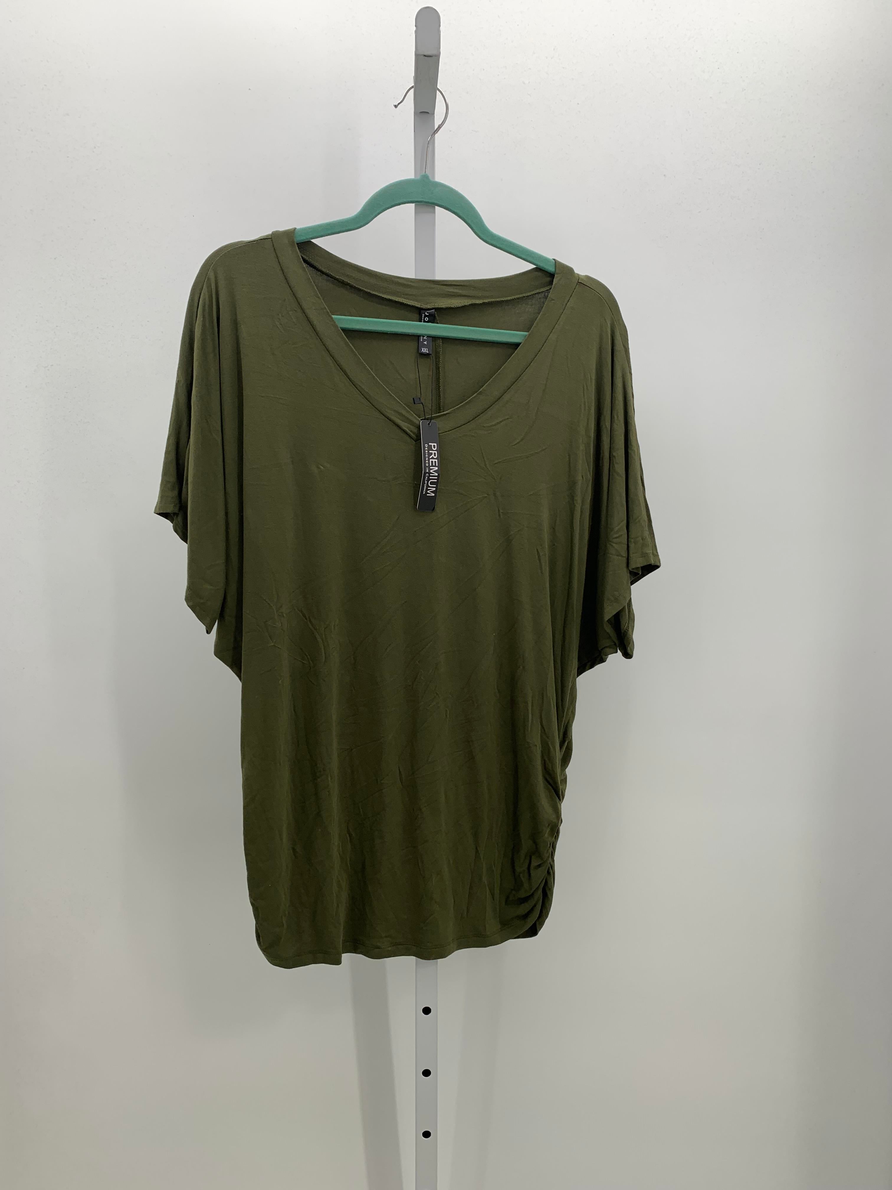 Size XXL Misses Short Sleeve Shirt