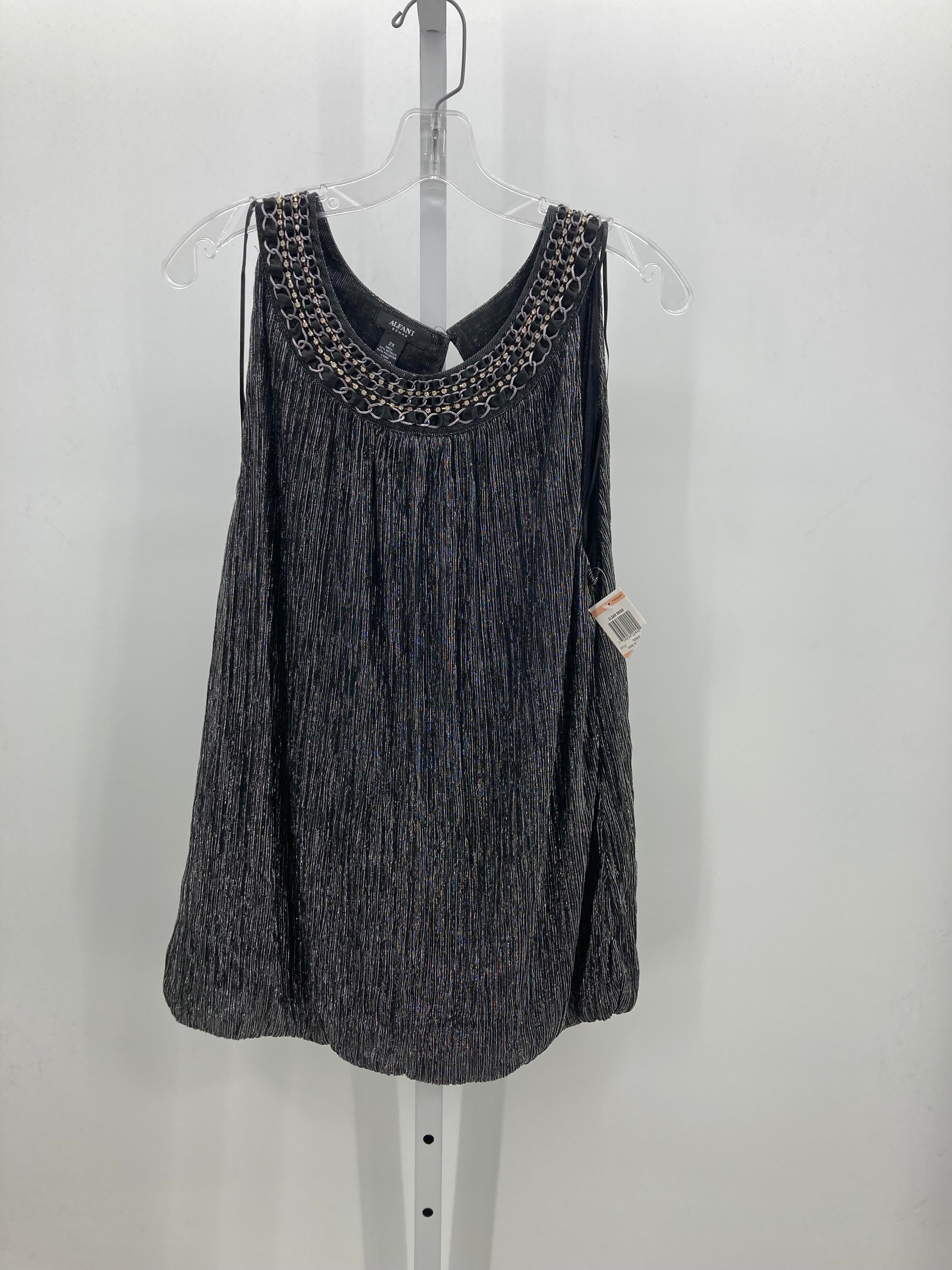 Alfani Size 2X Womens Sleeveless Shirt