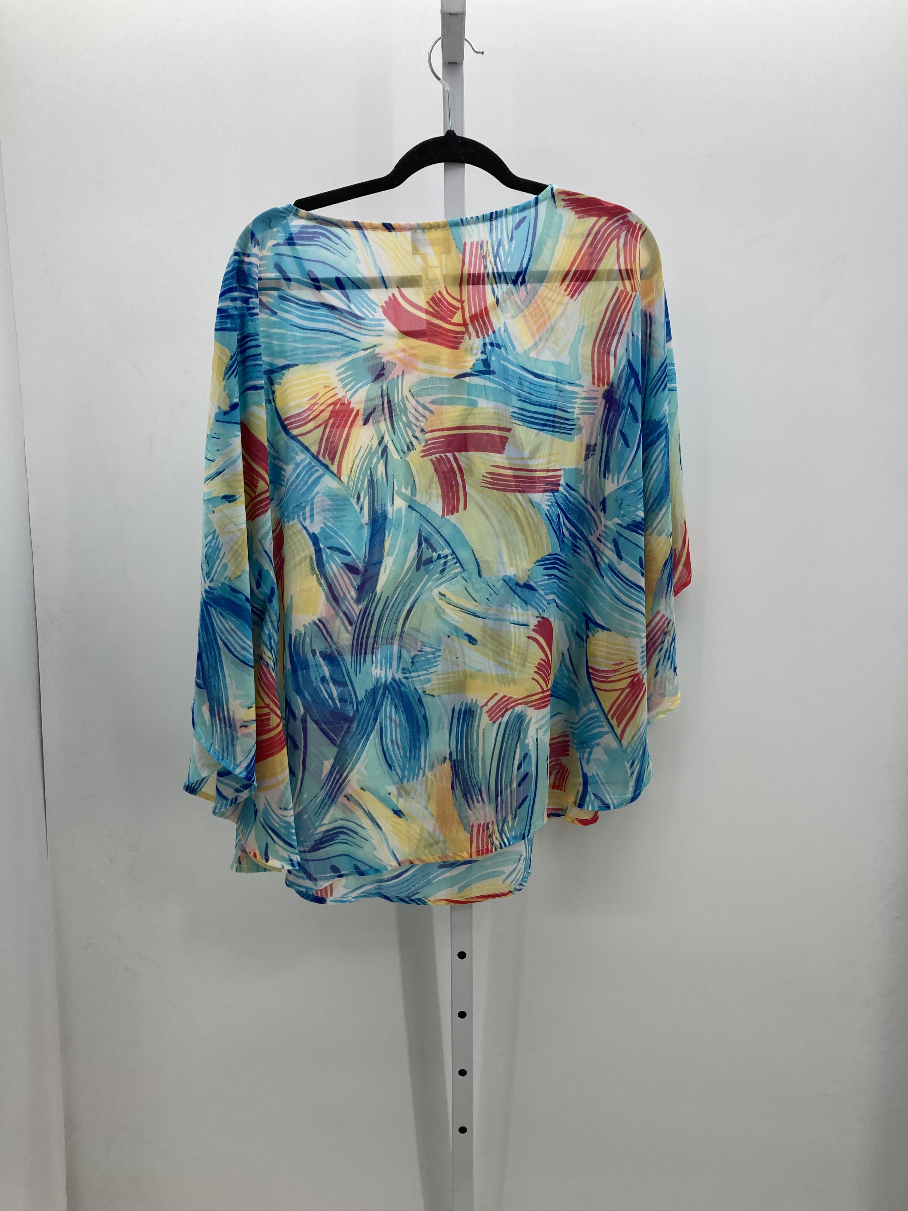 Chico's Size Large Misses Poncho