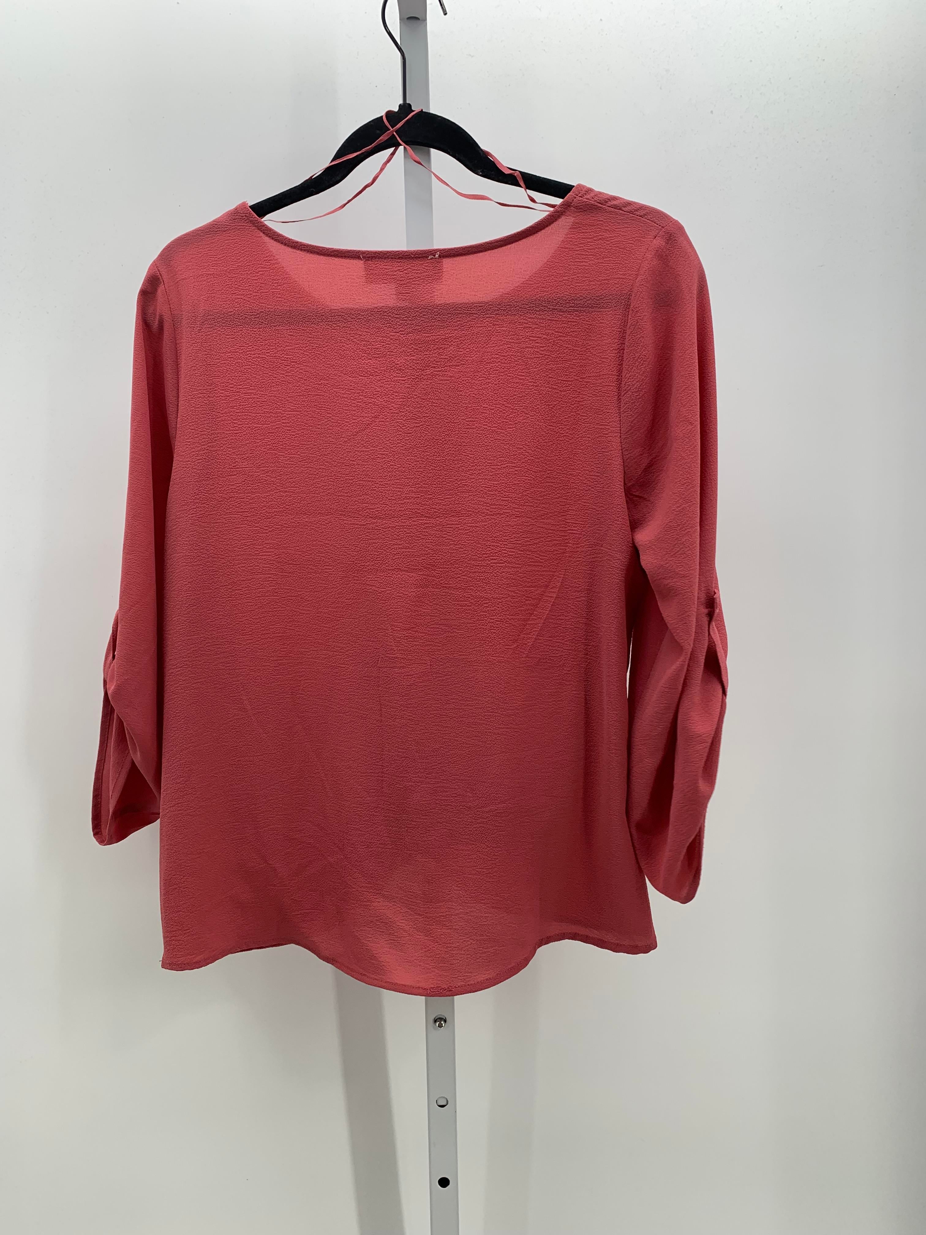 Hippie Rose Size Small Juniors 3/4 Sleeve Shirt