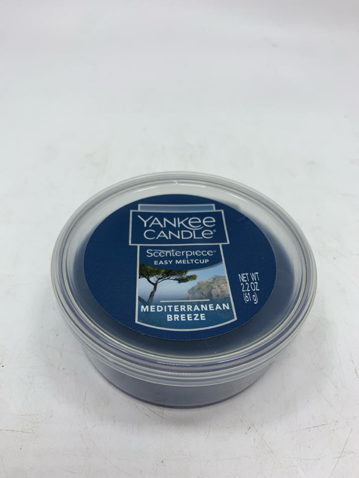 'MEDITERRANEAN BREEZE' WAX SCENTERPIECE MELT.