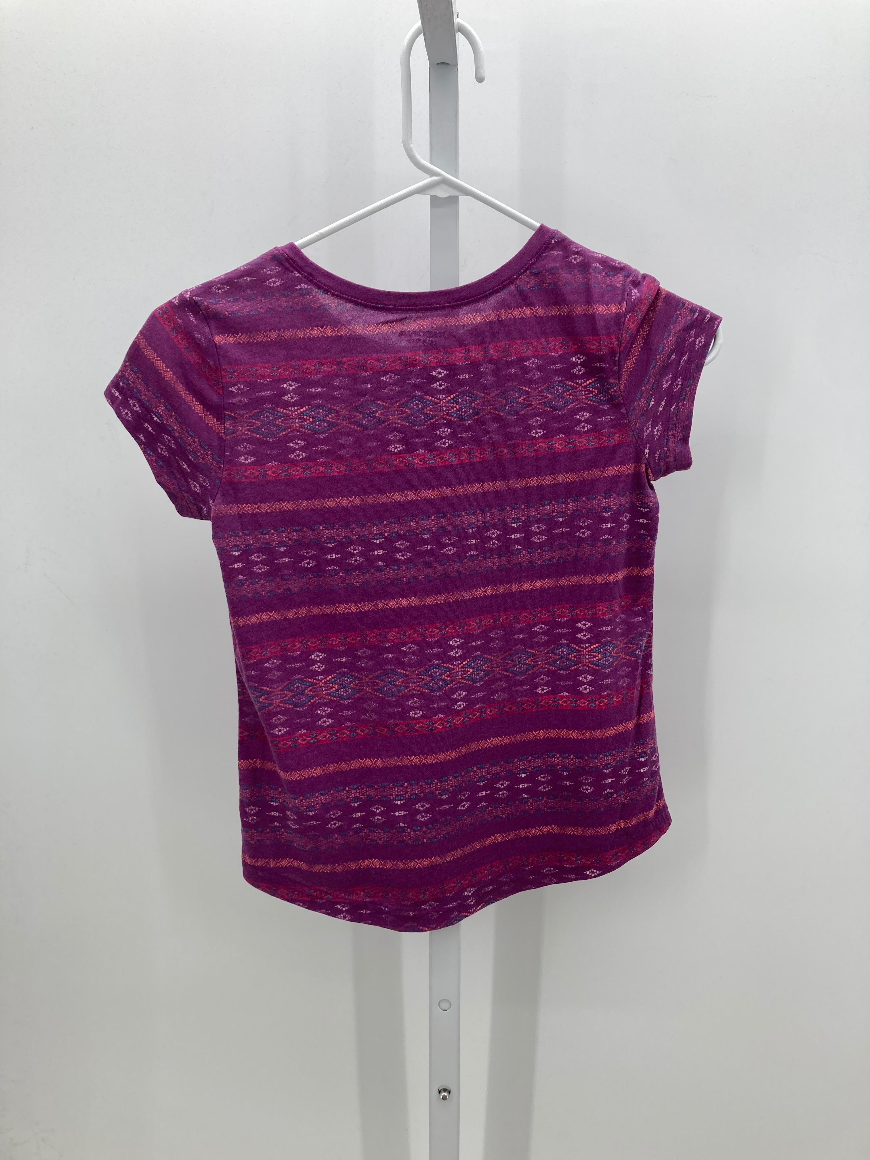 Arizona Size 10-12 Girls Short Sleeve Shirt