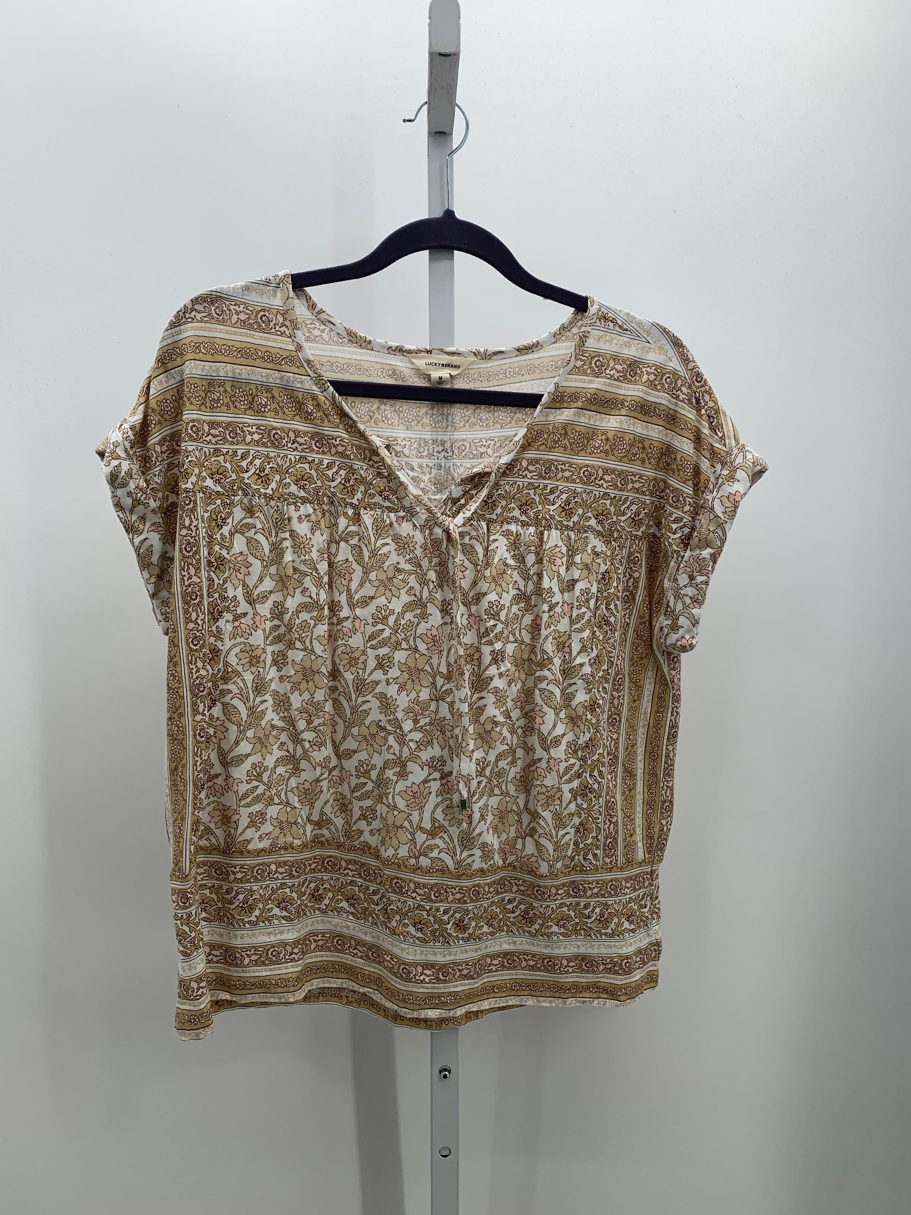 Lucky Brand Size Medium Misses Sleeveless Shirt