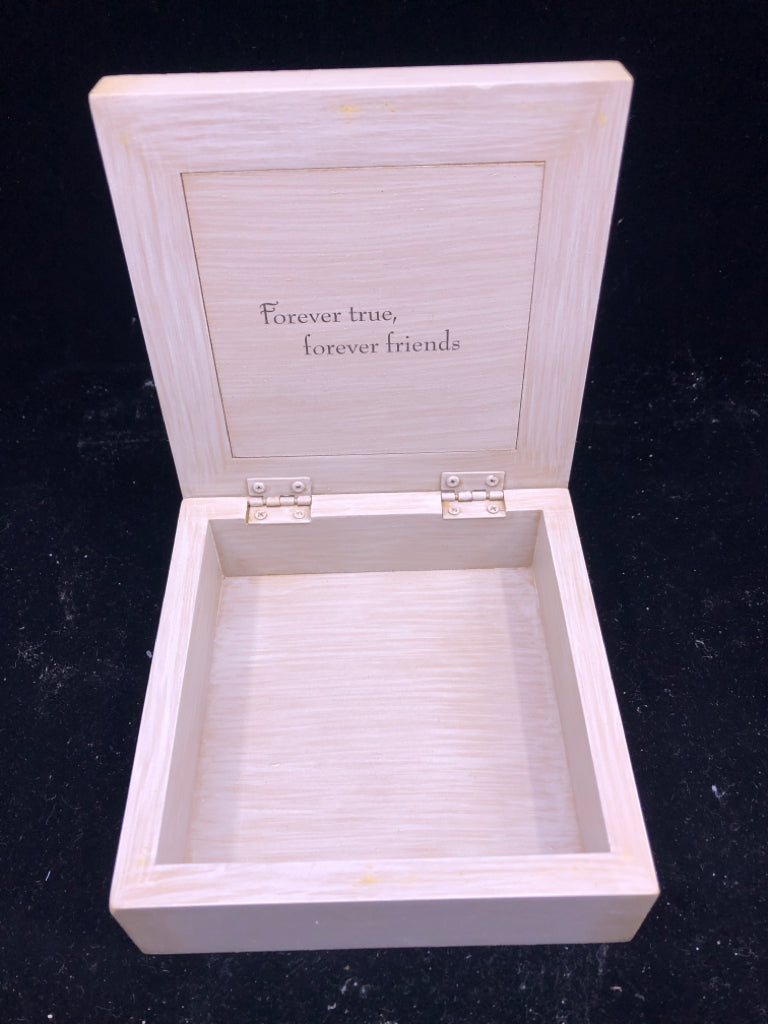 WILLOW TREE TRINKET BOX.