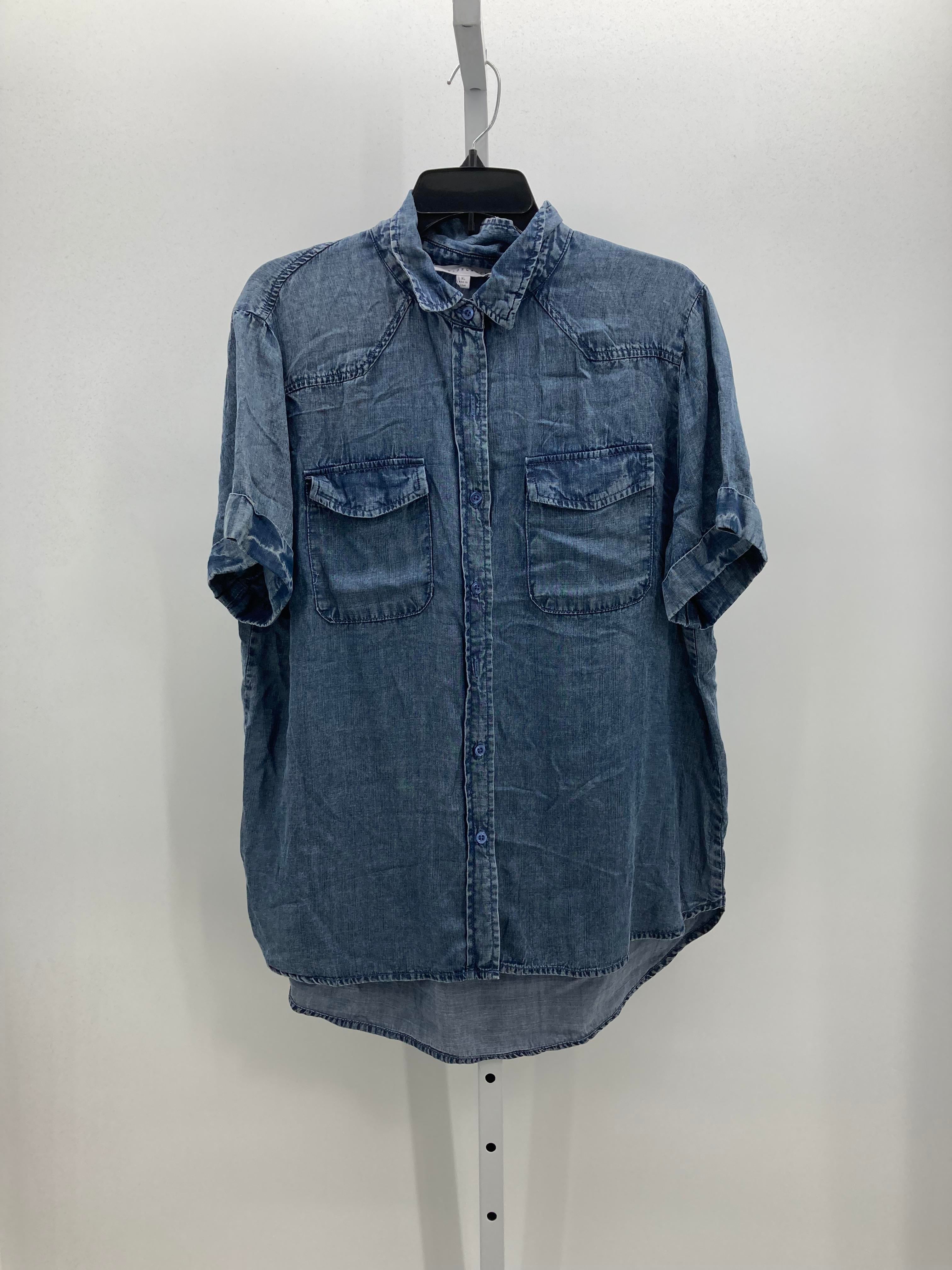 Jane + Delancey Size Extra Large Misses Short Sleeve Shirt
