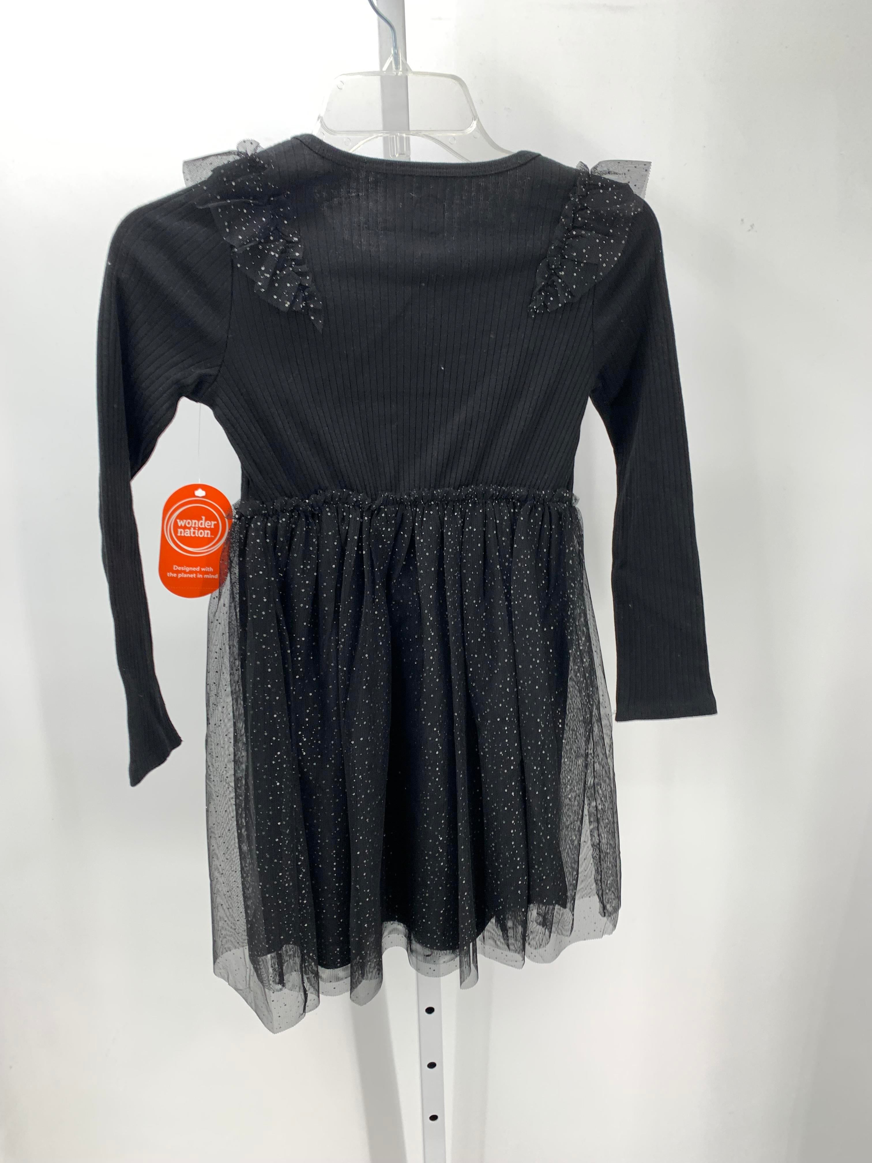 Wonder Nation Size 7-8 Girls Long Sleeve Dress