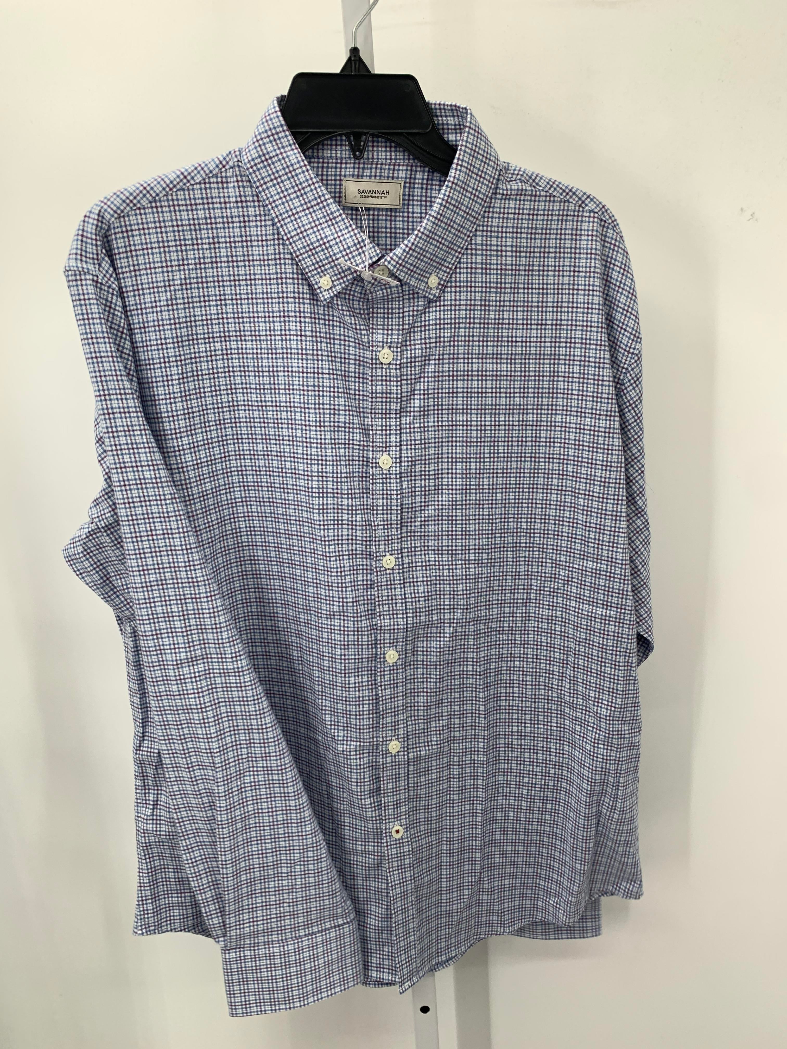 NEW PLAID BTN DOWN