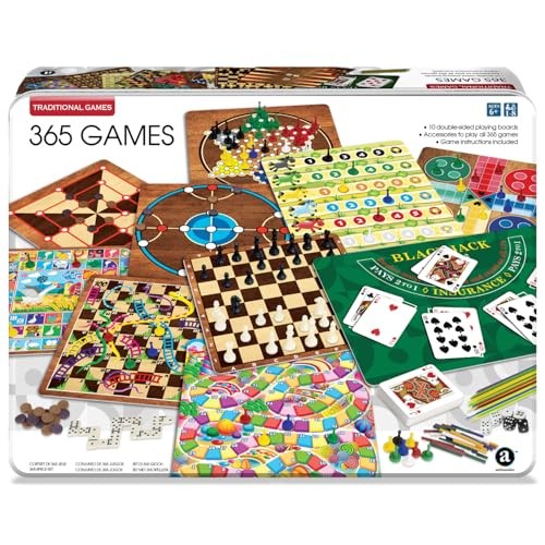 Ambassador Games 365 Games Board & Card Games, Ages 6+ -
