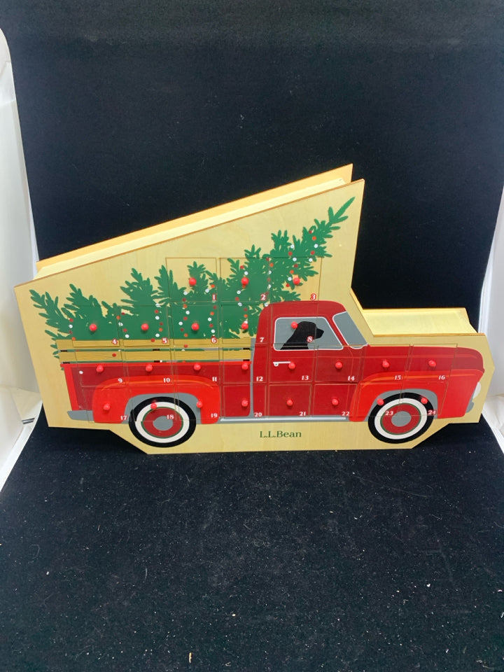 PICKUP TRUCK ADVENT CALENDAR - LL BEAN.