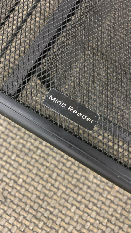 NWT BLACK METAL MIND READER COMPUTER RISER.
