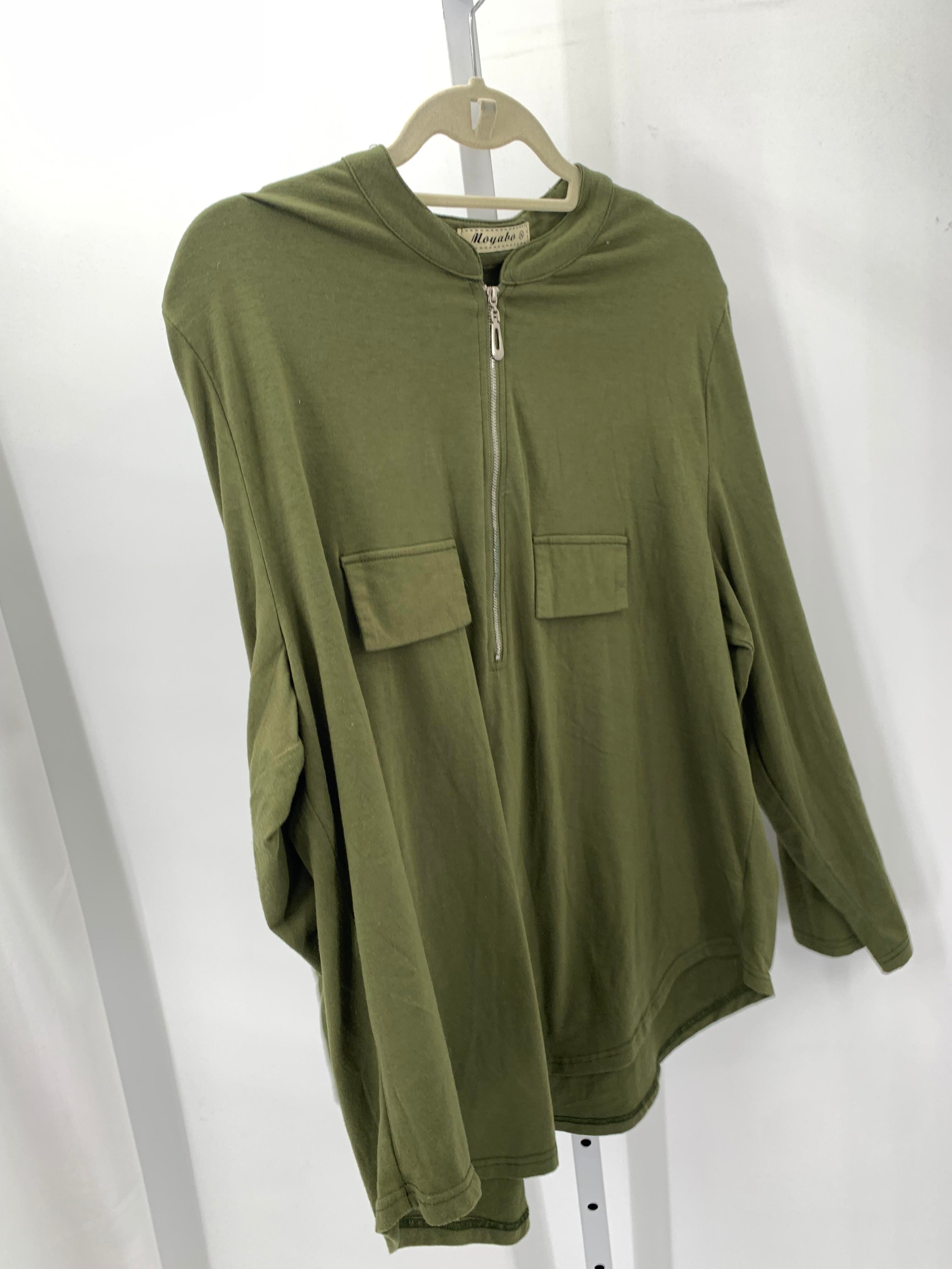 Size 2X Womens Long Sleeve Shirt