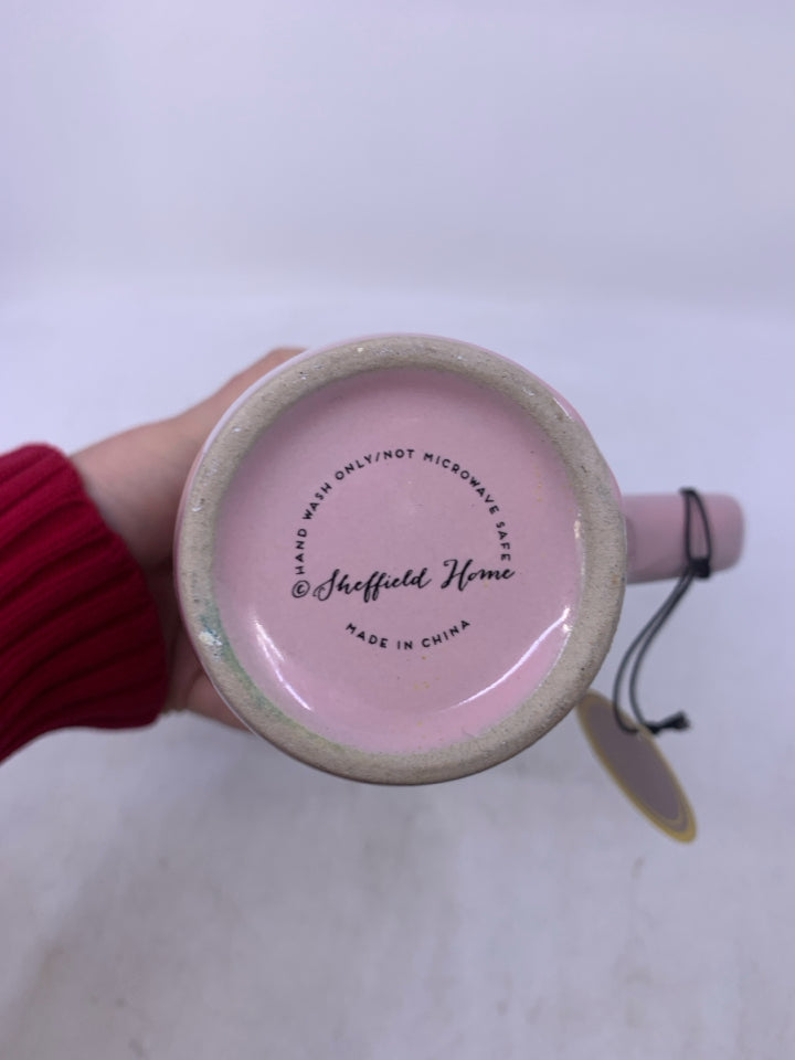 PINK CERAMIC LASH OUT.