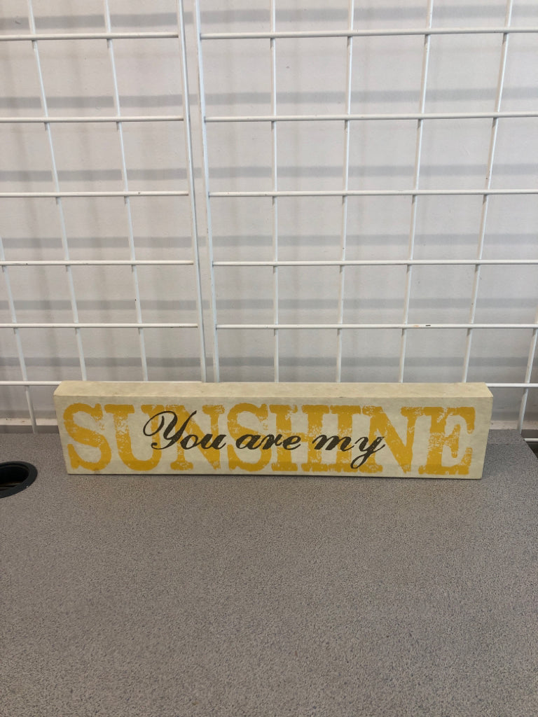 YOU ARE MY SUNSHINE CANVAS PRINT.
