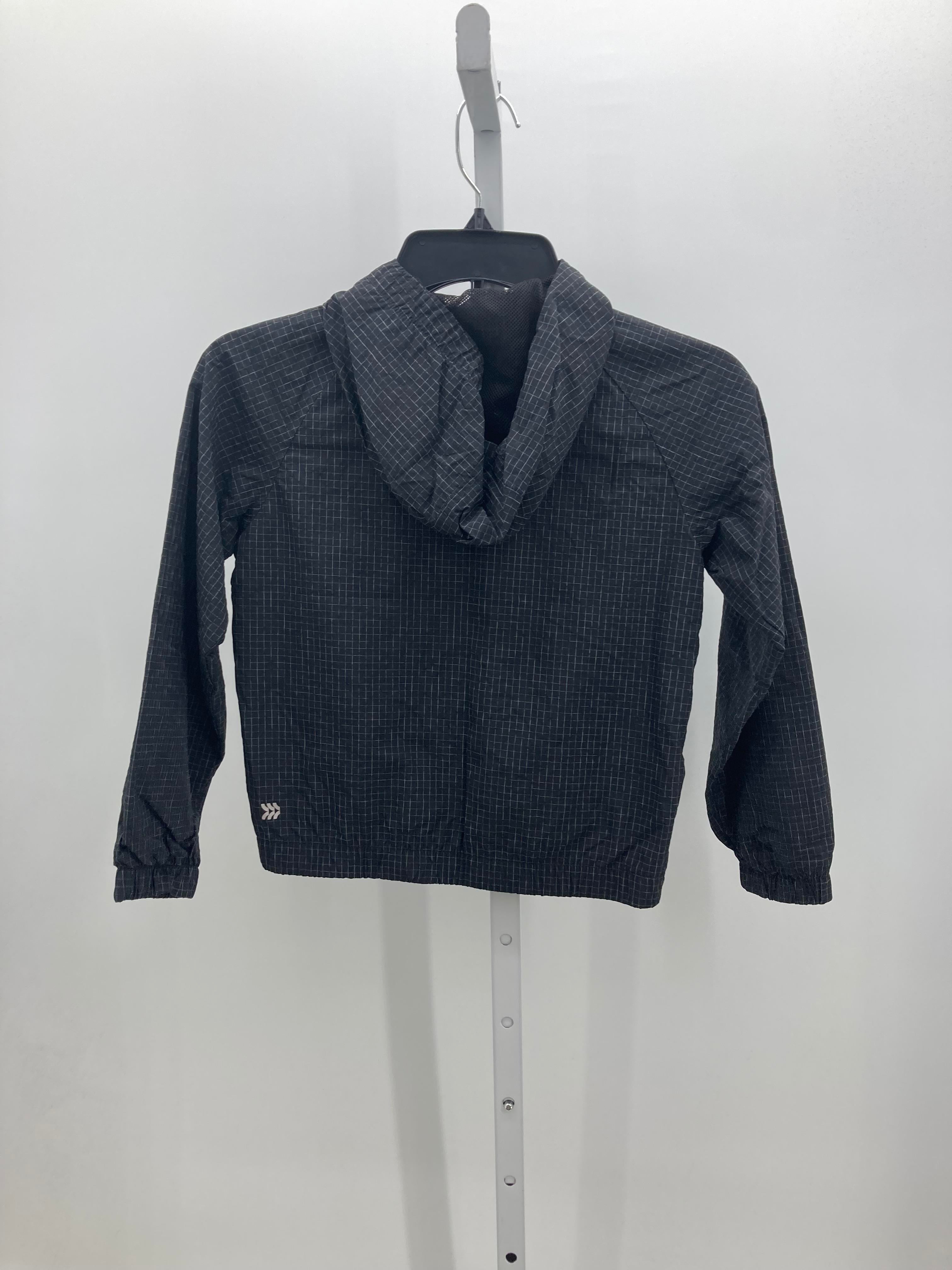 SQUARES HOODED ZIP