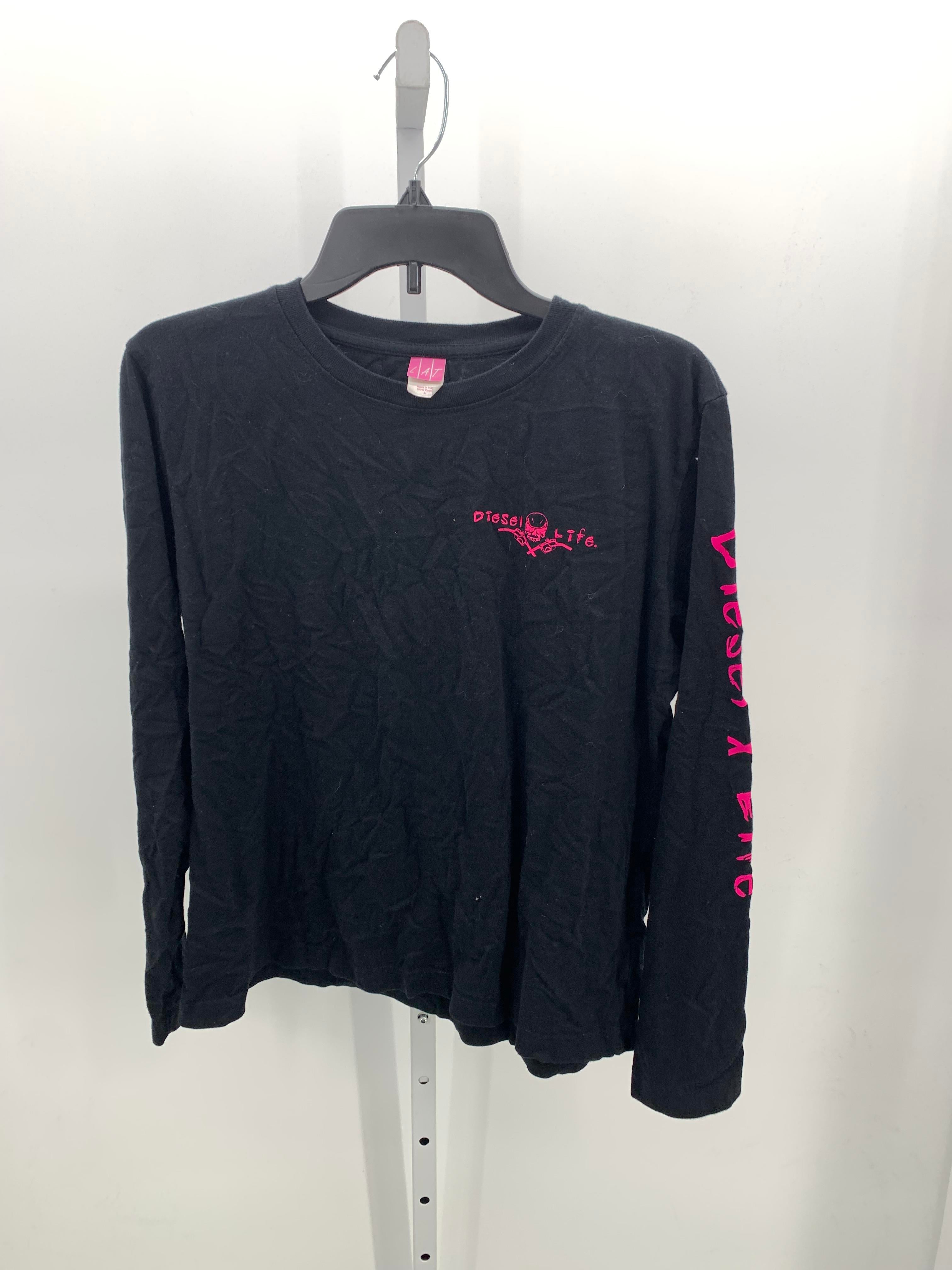 Size Large Juniors Long Sleeve Shirt