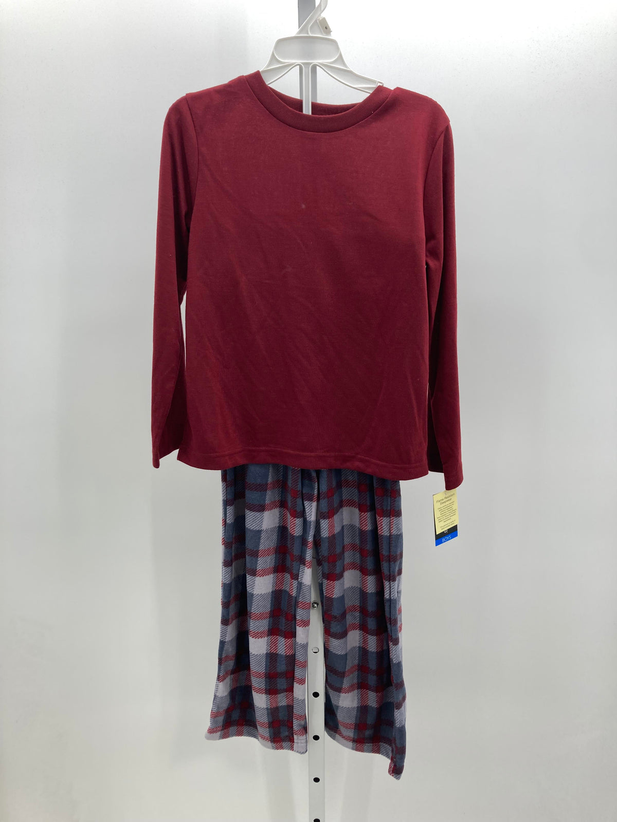 NEW FLEECE PLAID PJ PANTS AND SHIRT