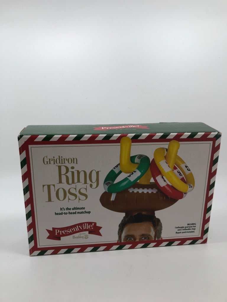NIB GRIDIRON RING TOSS.