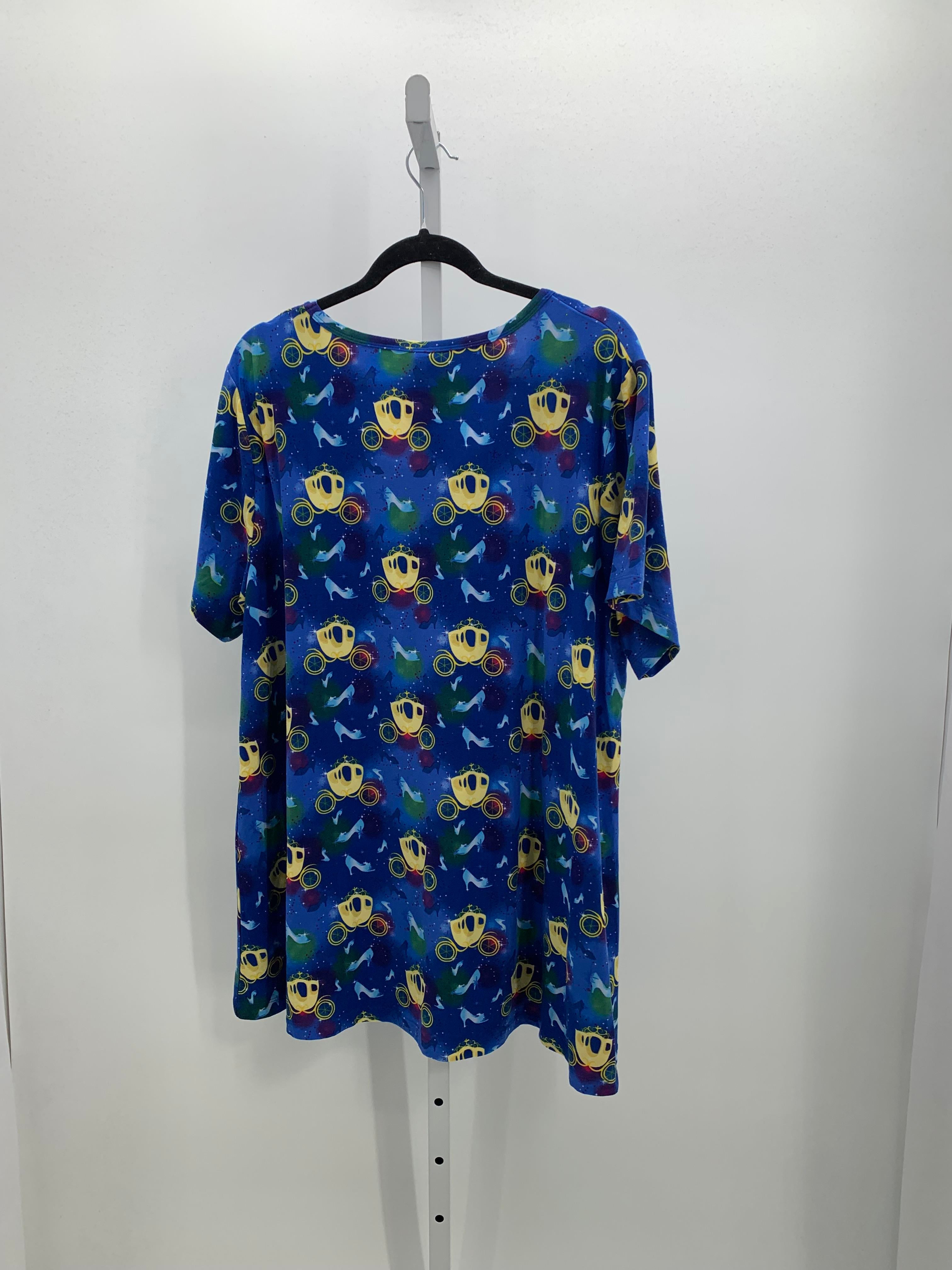 Size 3X Womens Short Sleeve Shirt