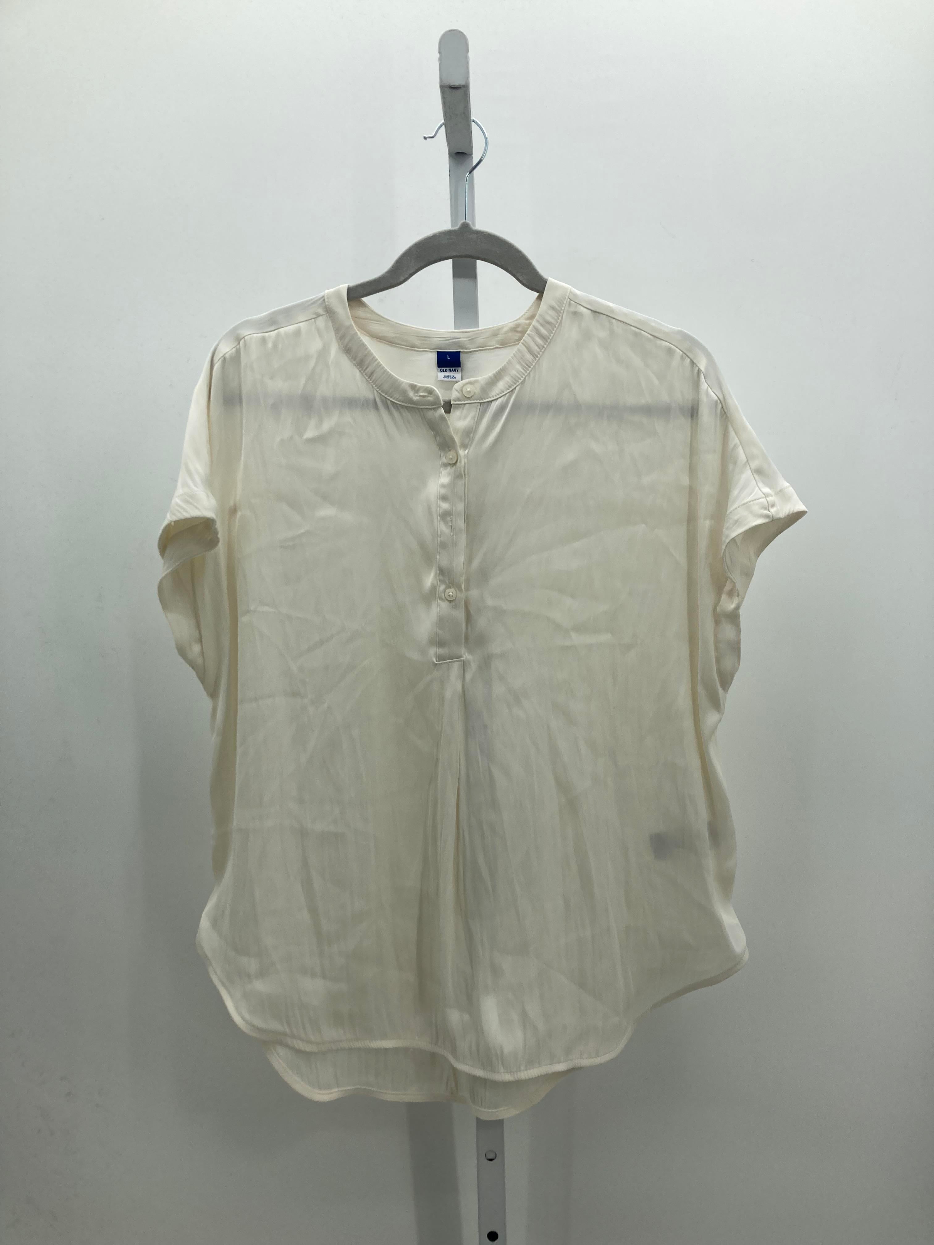 Old Navy Size Large Misses Short Sleeve Shirt