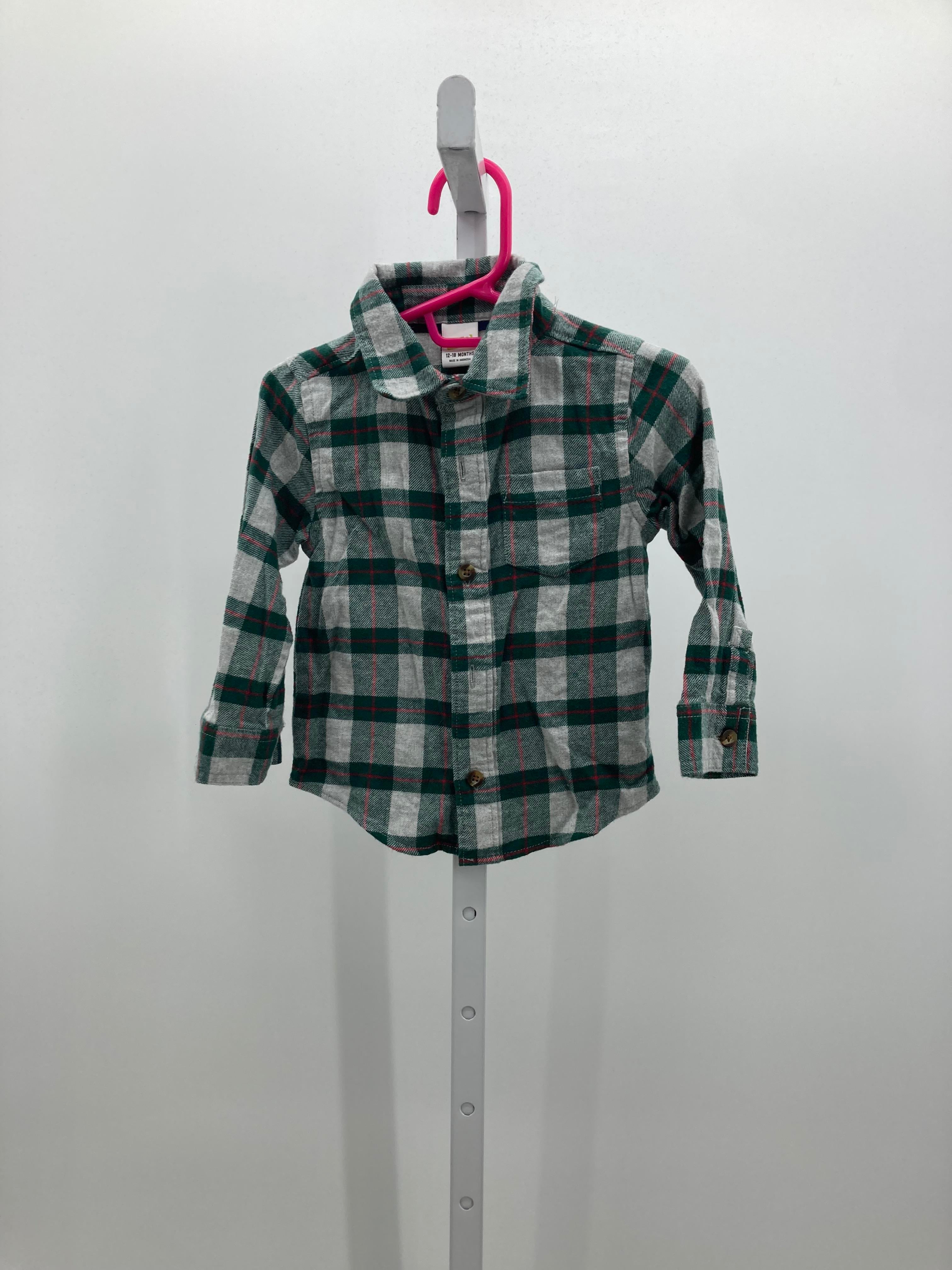 RED GREY PLAID