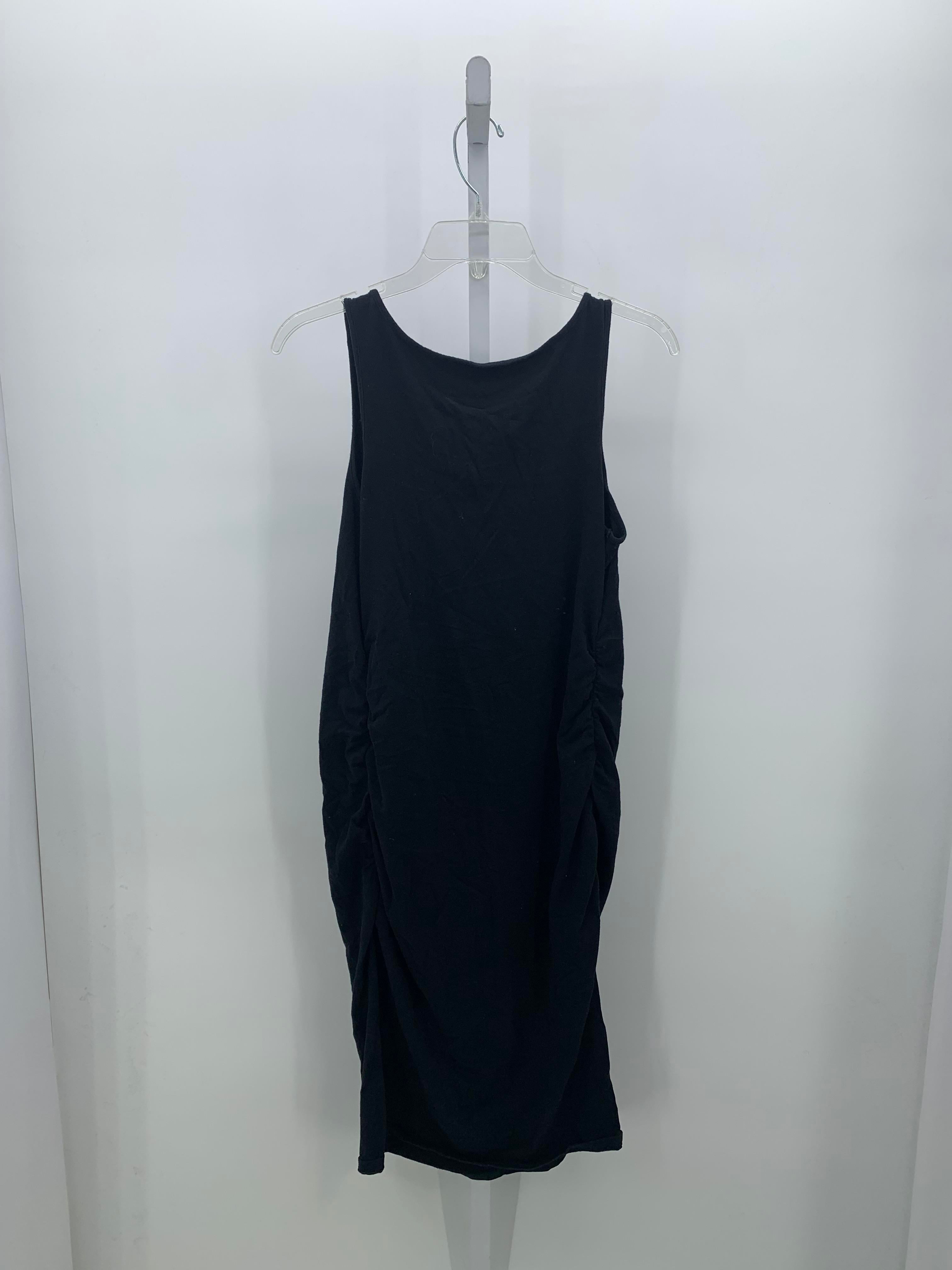 Isabel Black Size Medium Maternity Sleeveless Dress