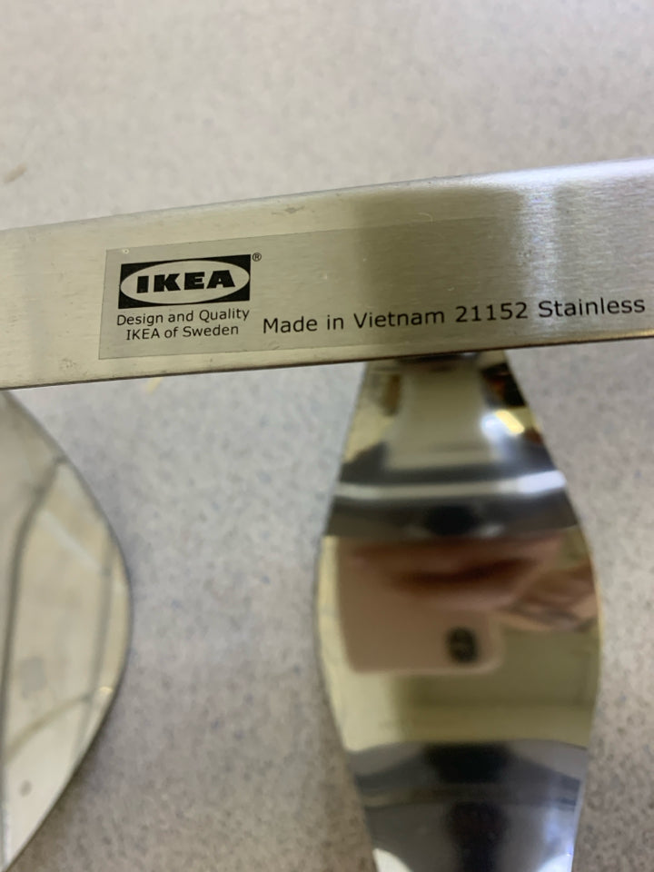 IKEA STAINLESS STEEL WALL MOUNT.