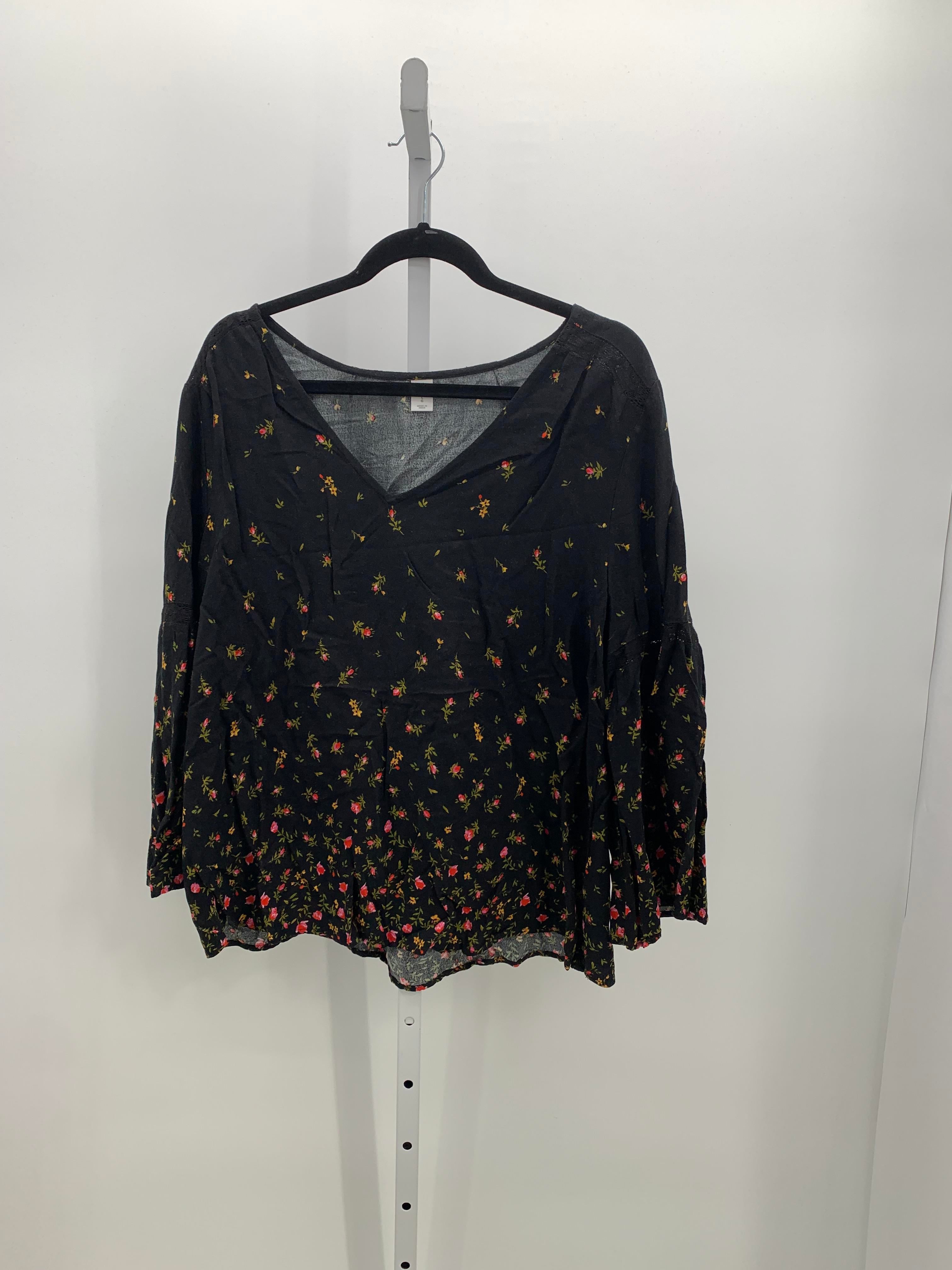 Old Navy Size Large Misses Long Sleeve Shirt