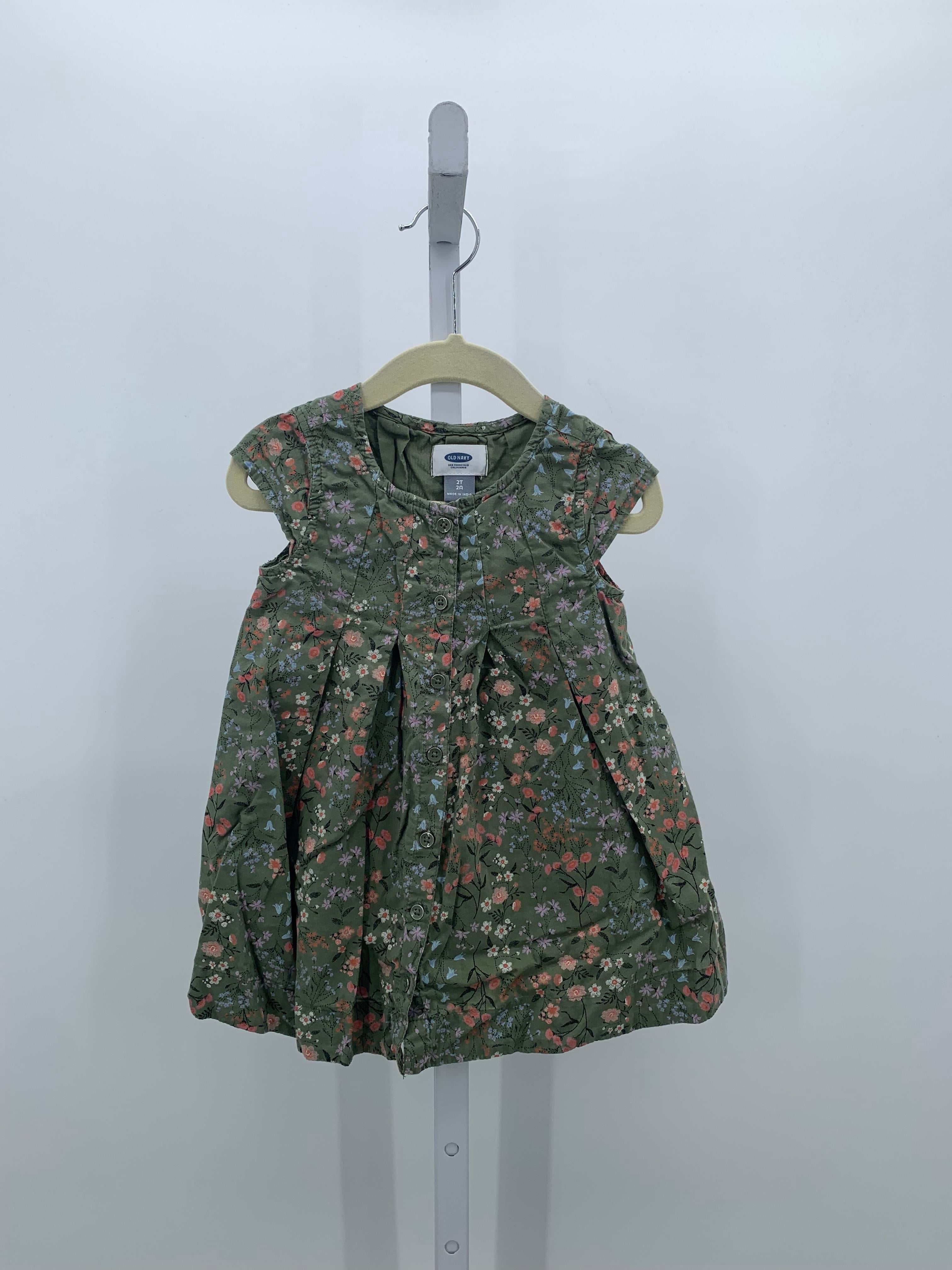 Old Navy Size 2T Girls Short Sleeve Dress