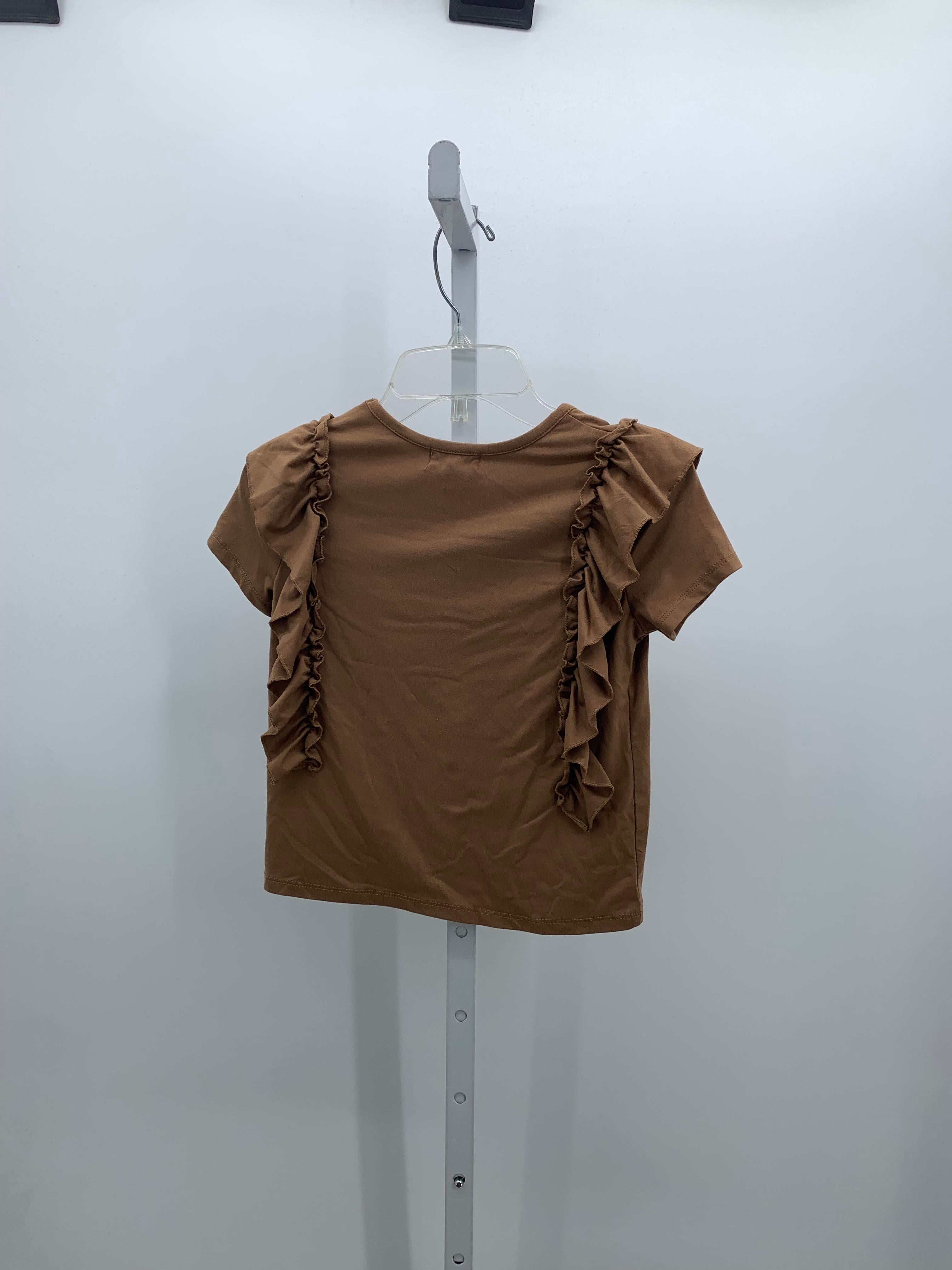 BTween Size 7 Girls Short Sleeve Shirt