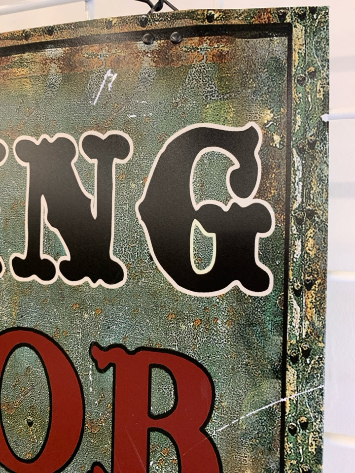 FARMING WAY OF LIFE- METAL SIGN.