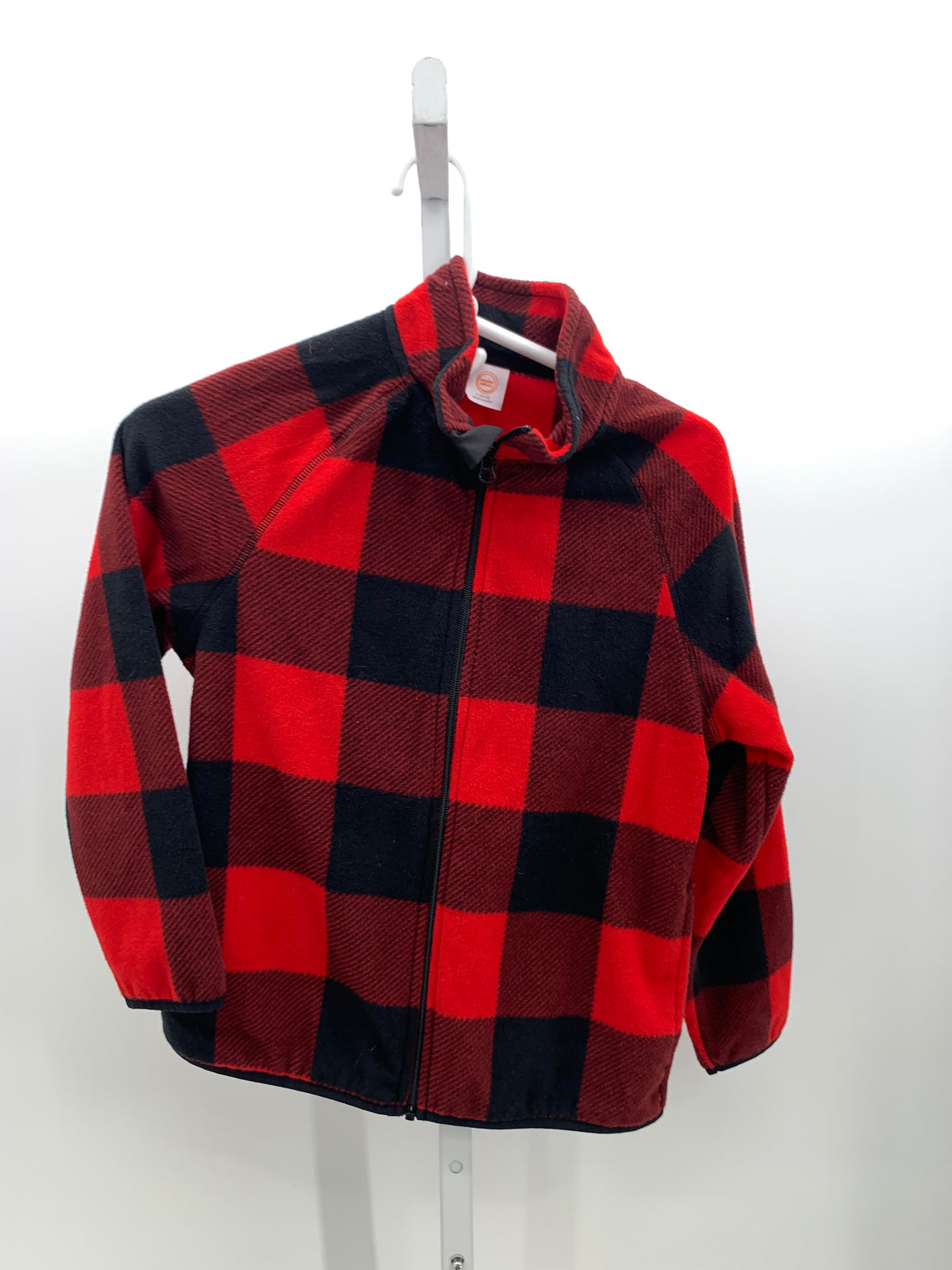 BLACK PLAID FLEECE
