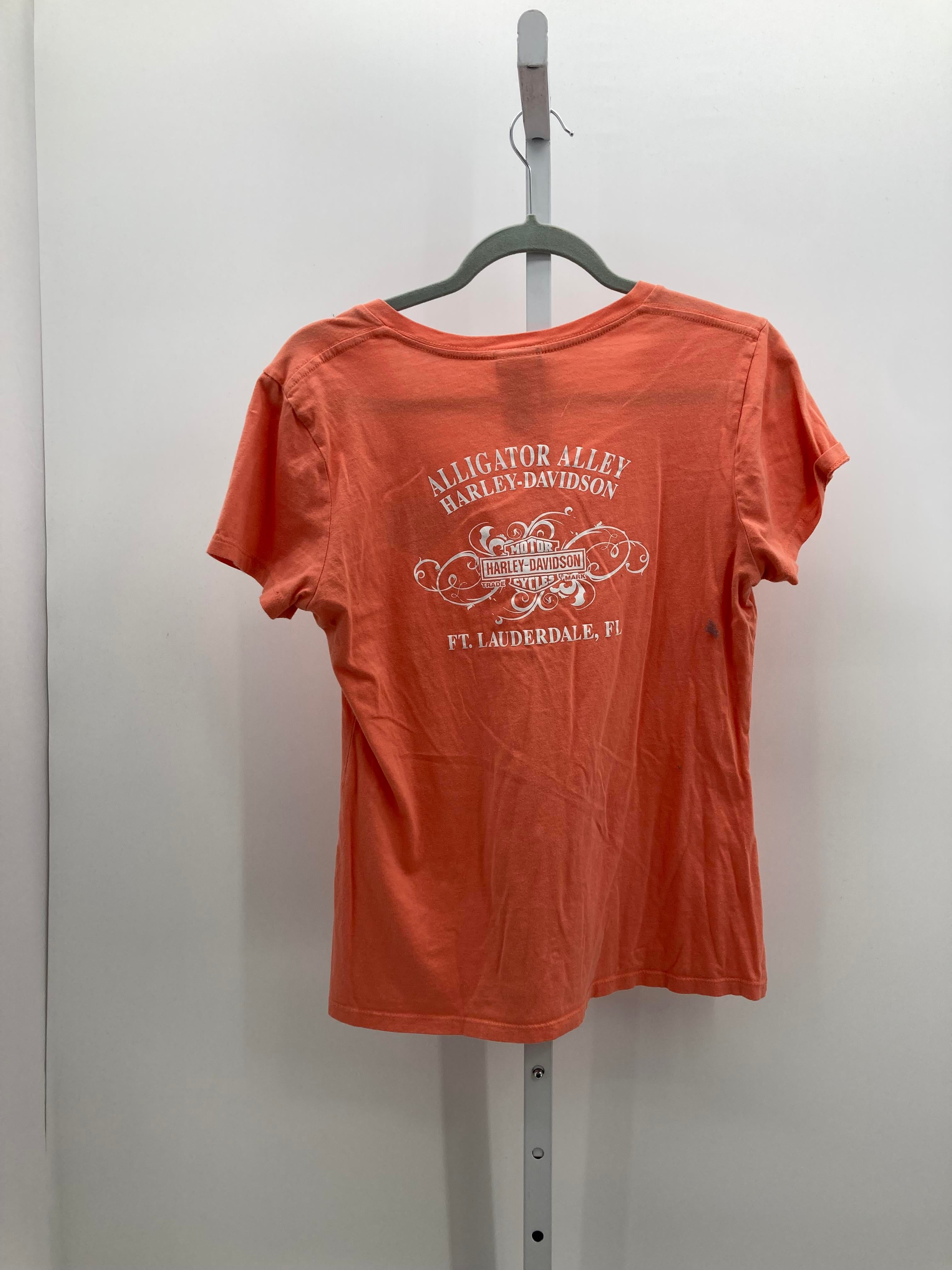 Harley-Davidson Size Large Misses Short Sleeve Shirt