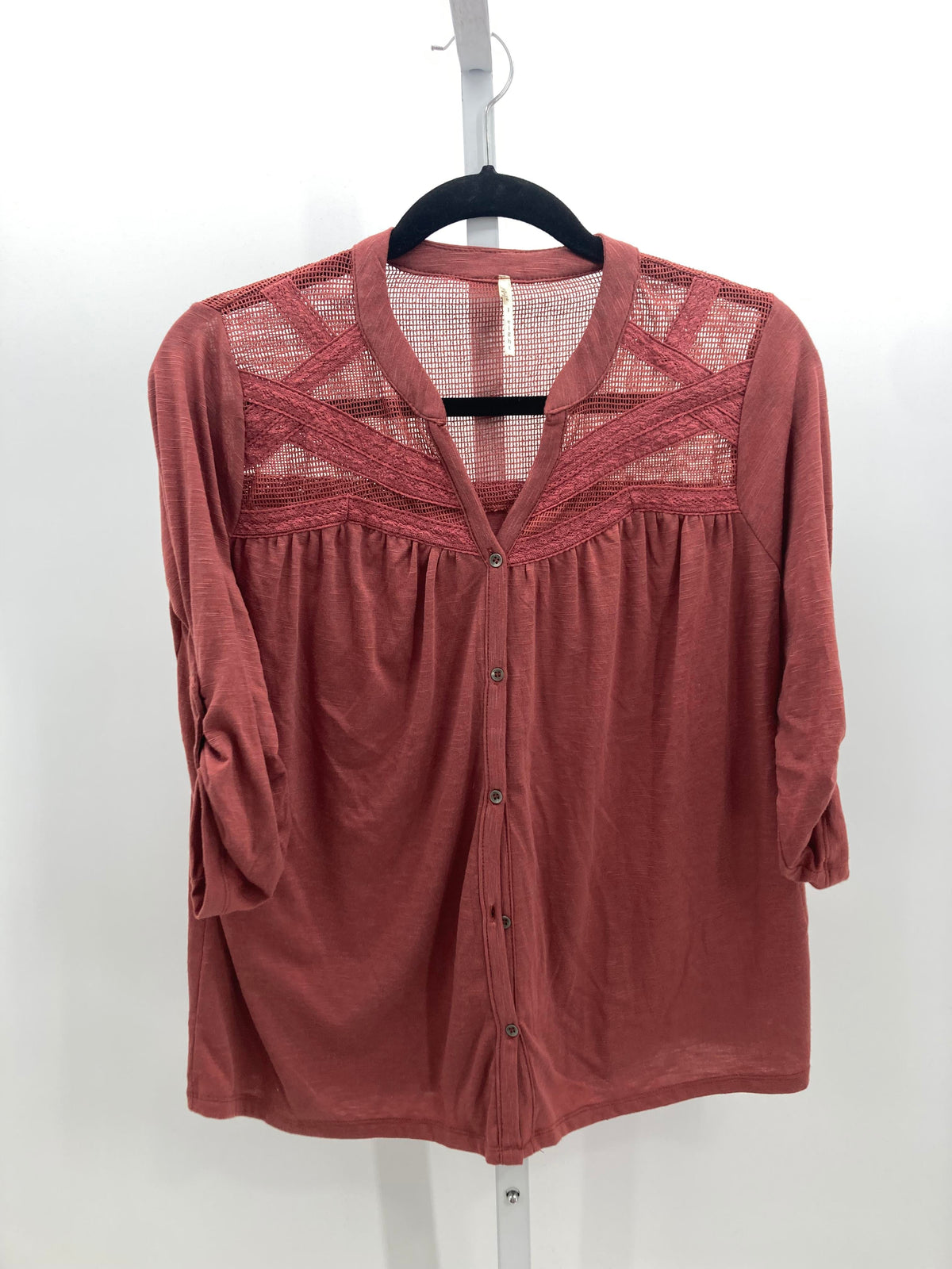 Nine 1 Eight Size Small Misses 3/4 Sleeve Shirt