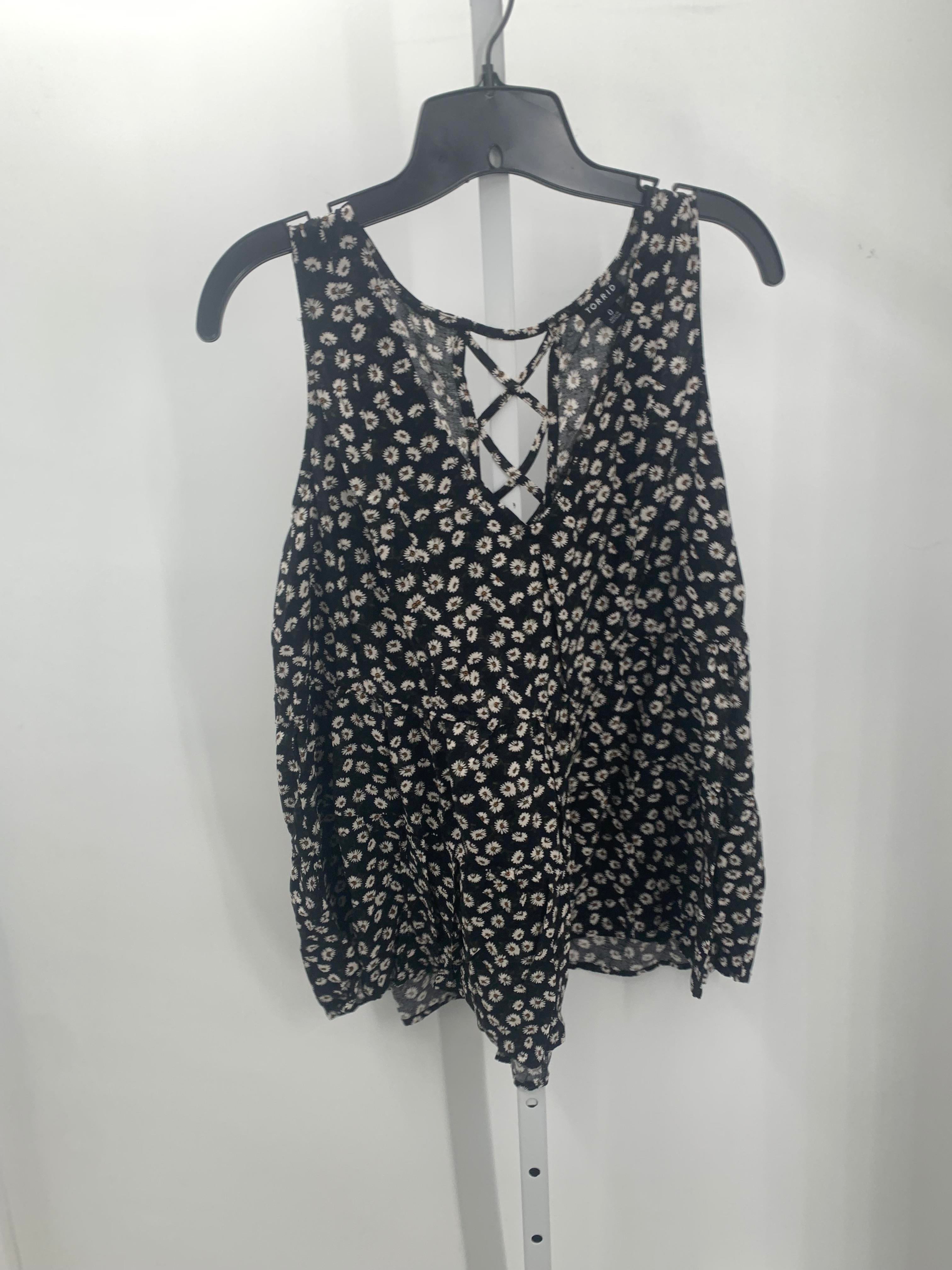 Torrid Size 0X Womens Sleeveless Shirt