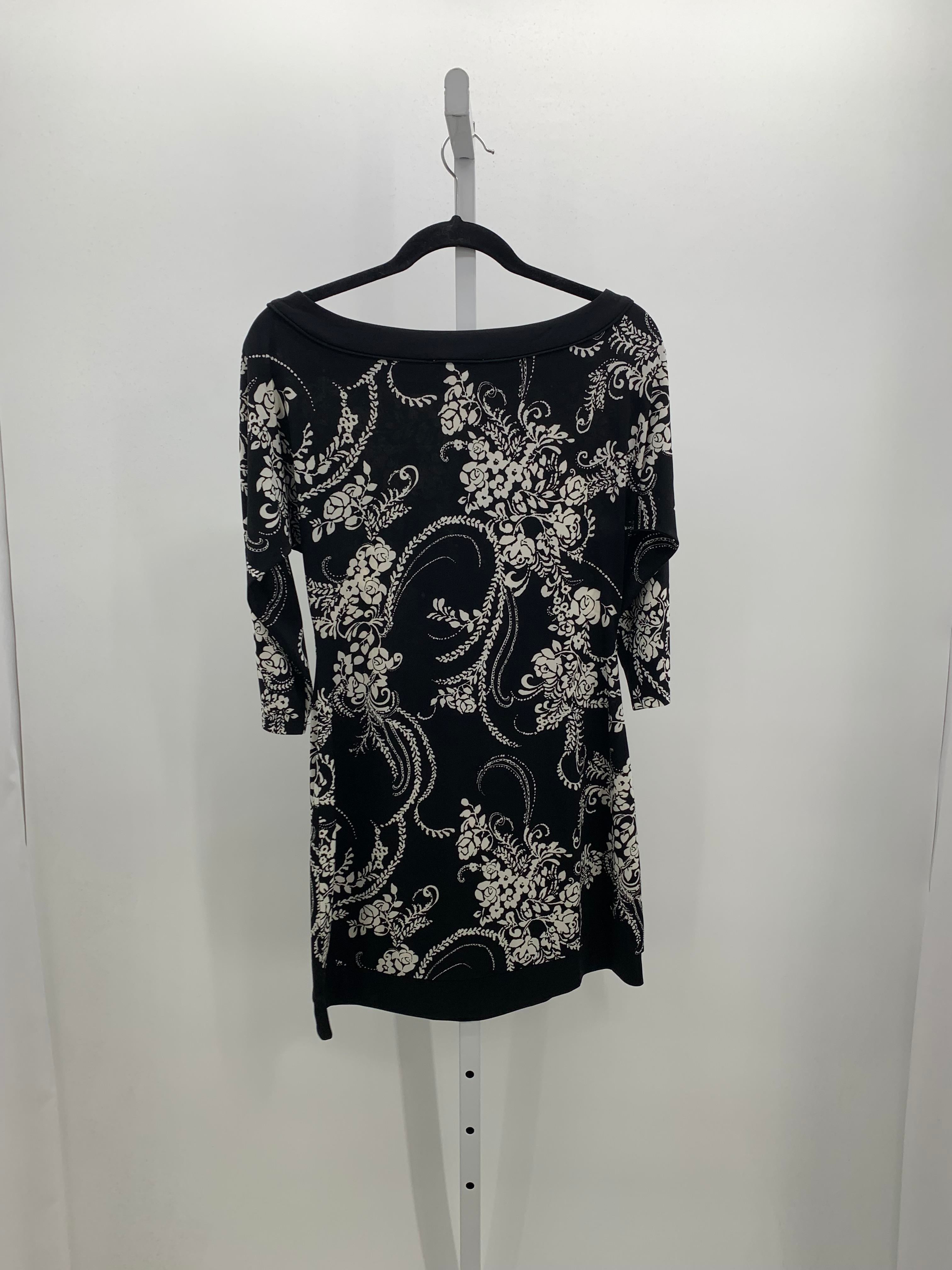 White House Black Size Small Misses 3/4 Sleeve Dress