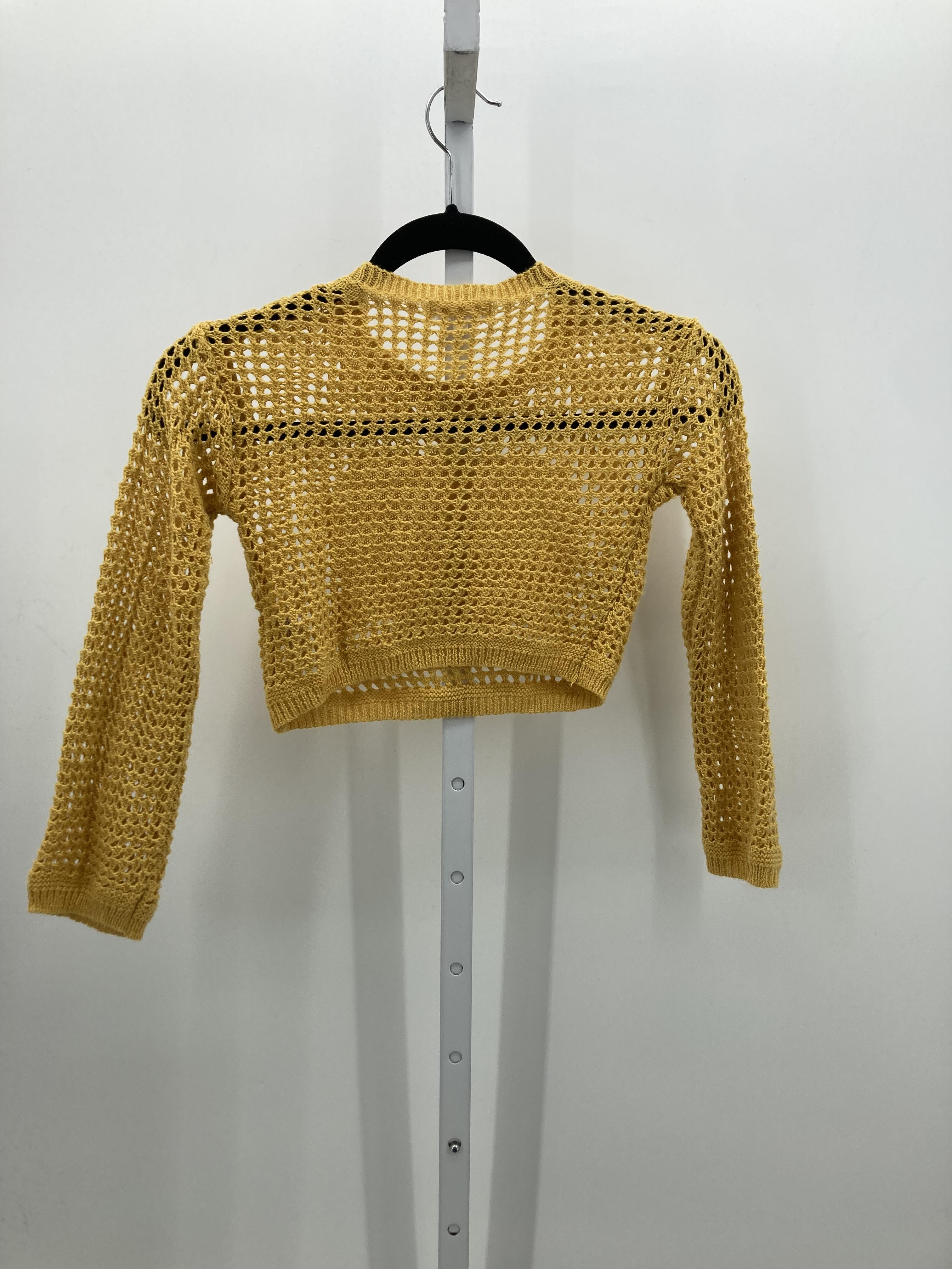 no comment Size 7-8 Girls Long Sleeve Sweater