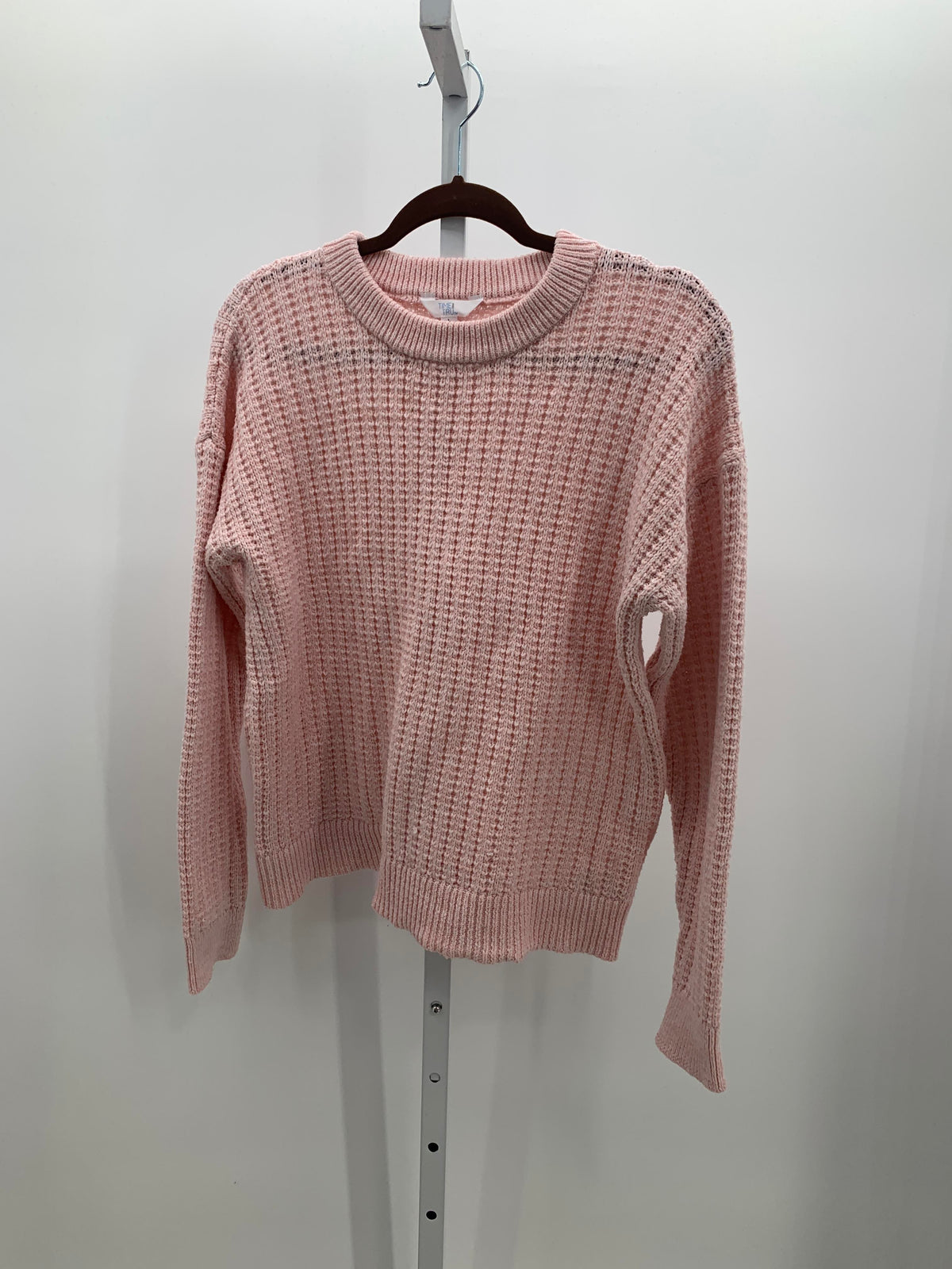 Time and Tru Size Large Misses Long Slv Sweater