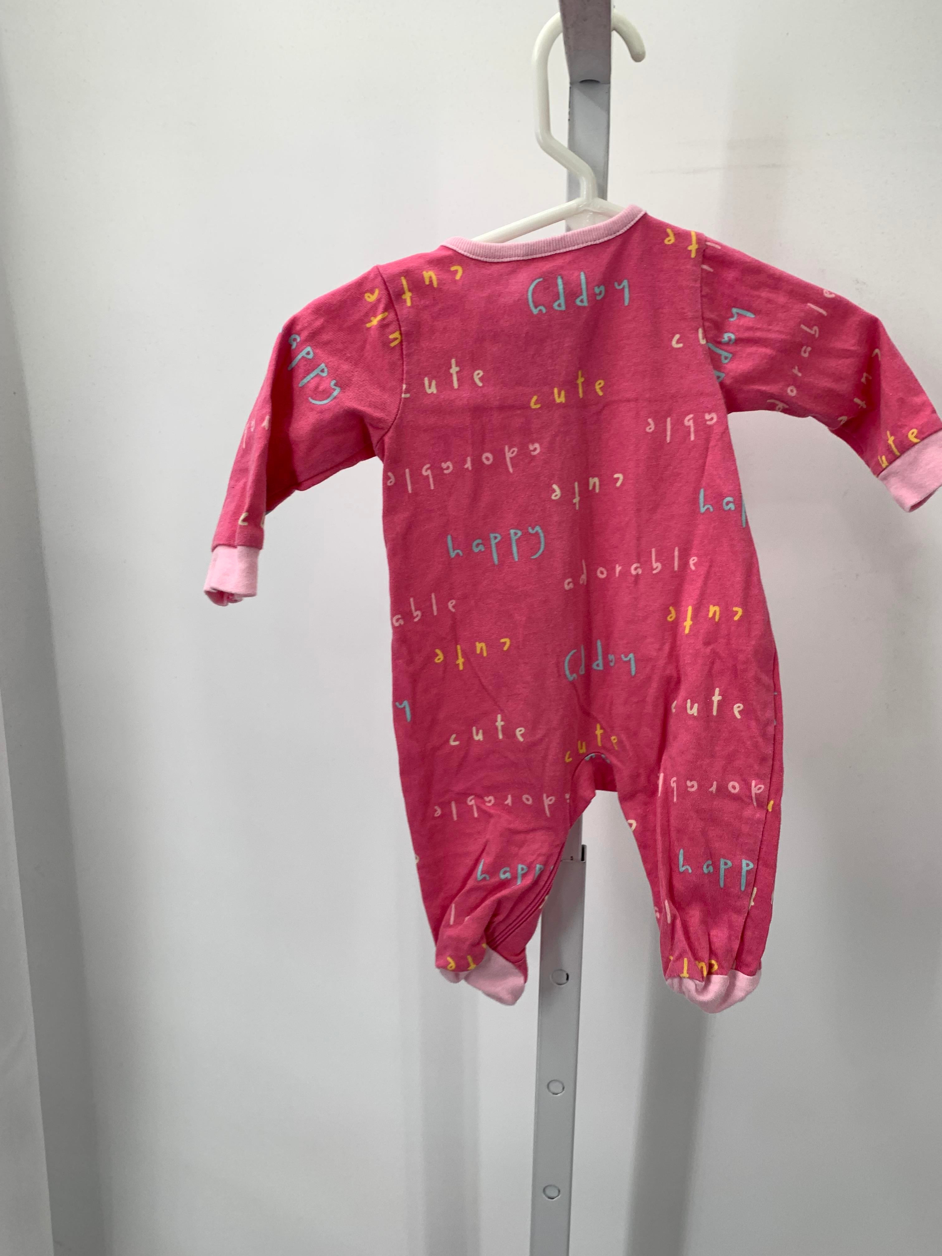 Gerber Size Newborn Girls Long Slv. Romper