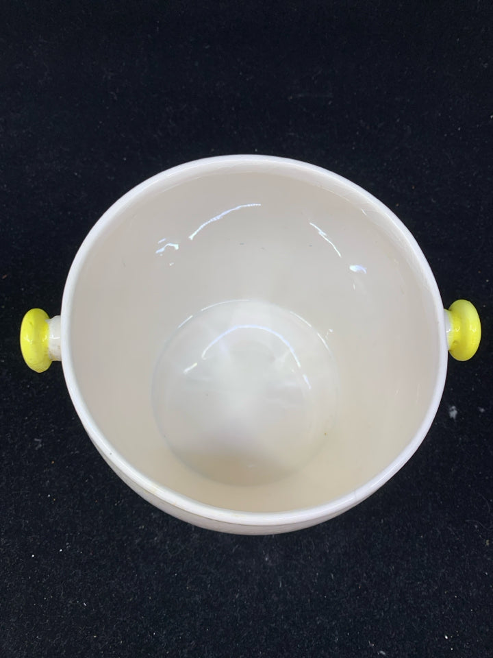 VTG BIRD SINGING CANISTER.