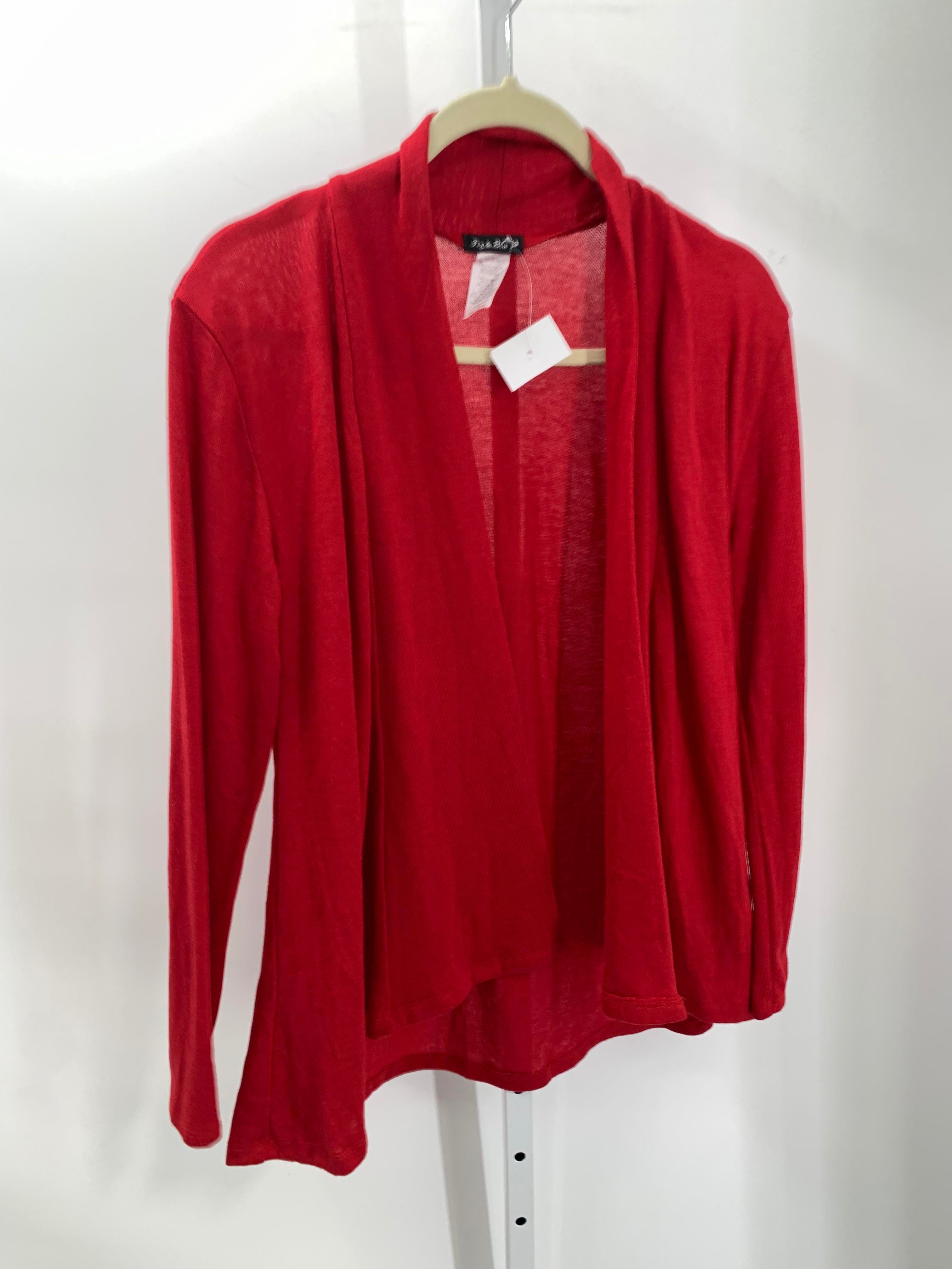 Fig & Blu Size Medium Misses Cardigan