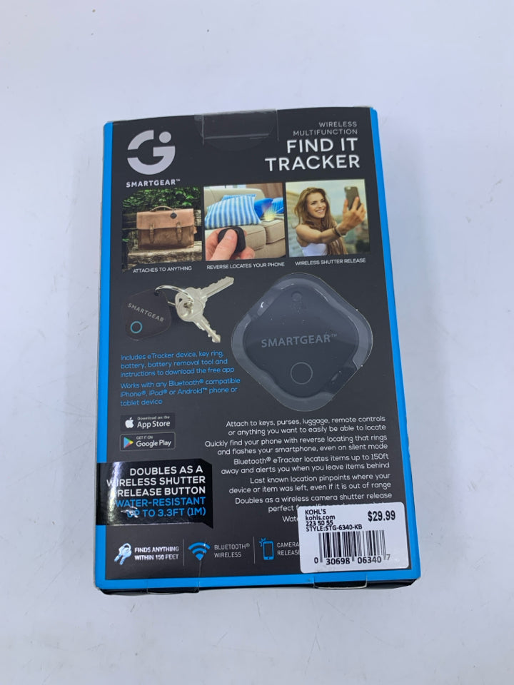 NIB SMARTGEAR FIND IT TRACKER.