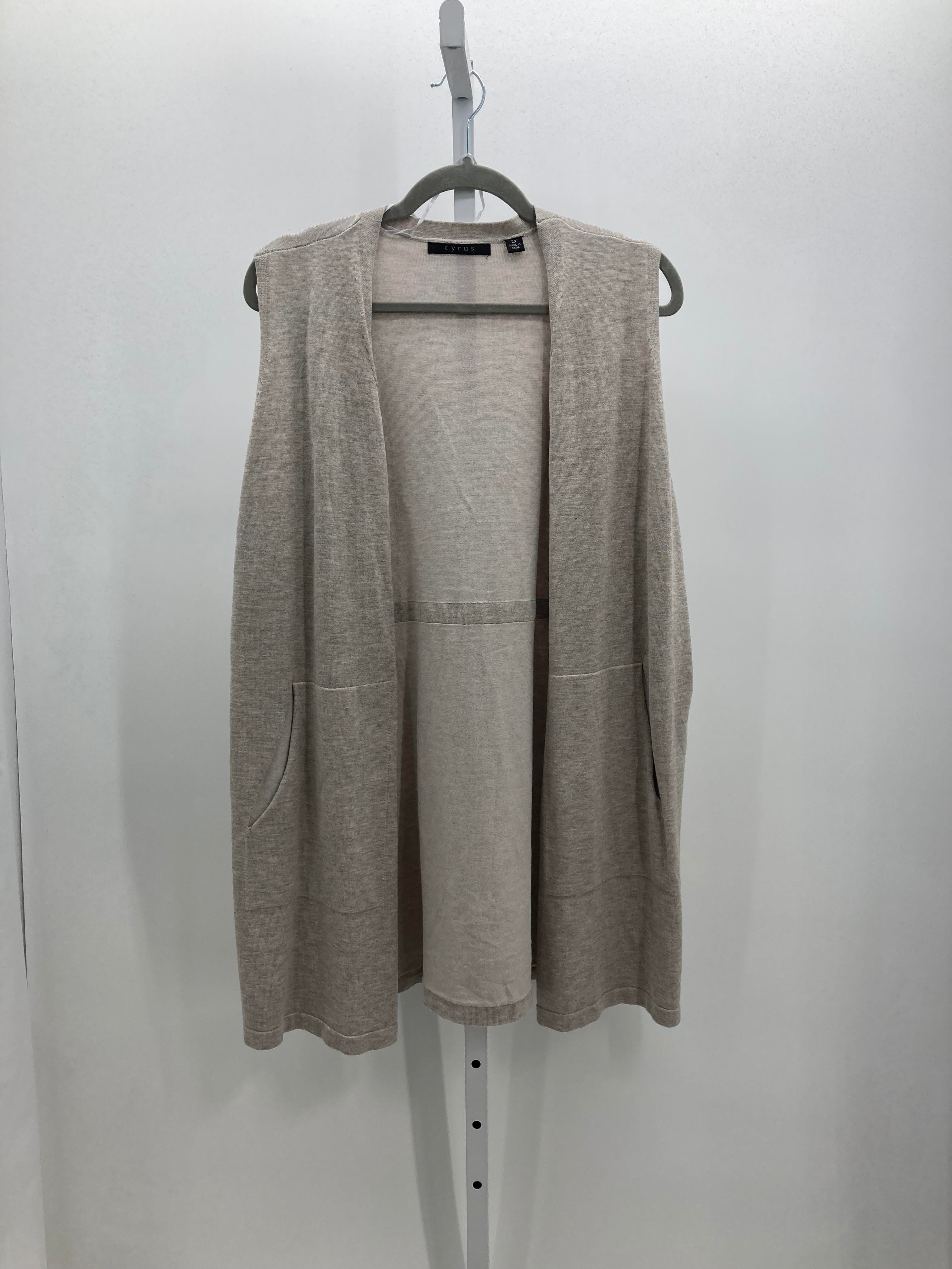 cyrus Size 2X Womens Vest