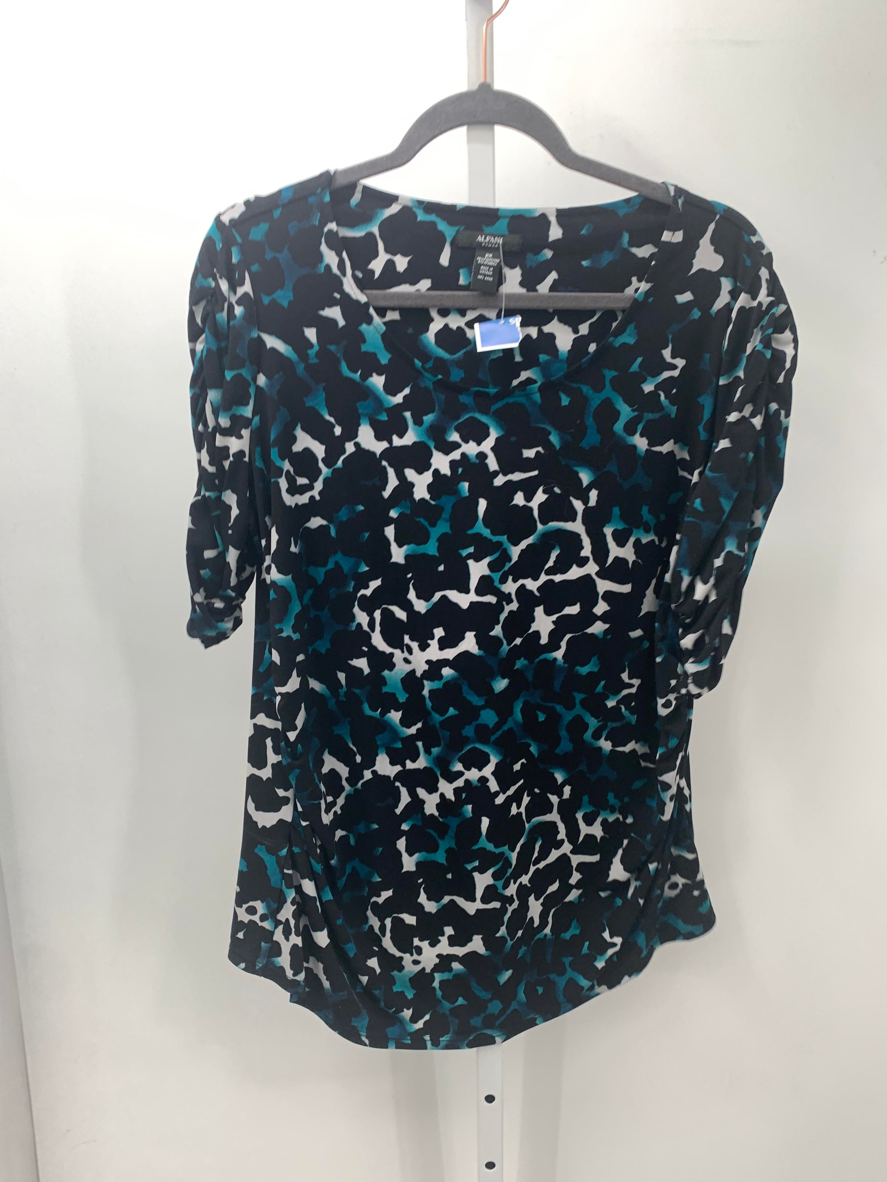 Alfani Size 2X Womens Short Sleeve Shirt