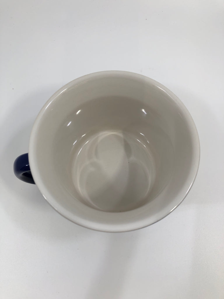 BLUE FABULOUS HOME SOUP MUG.