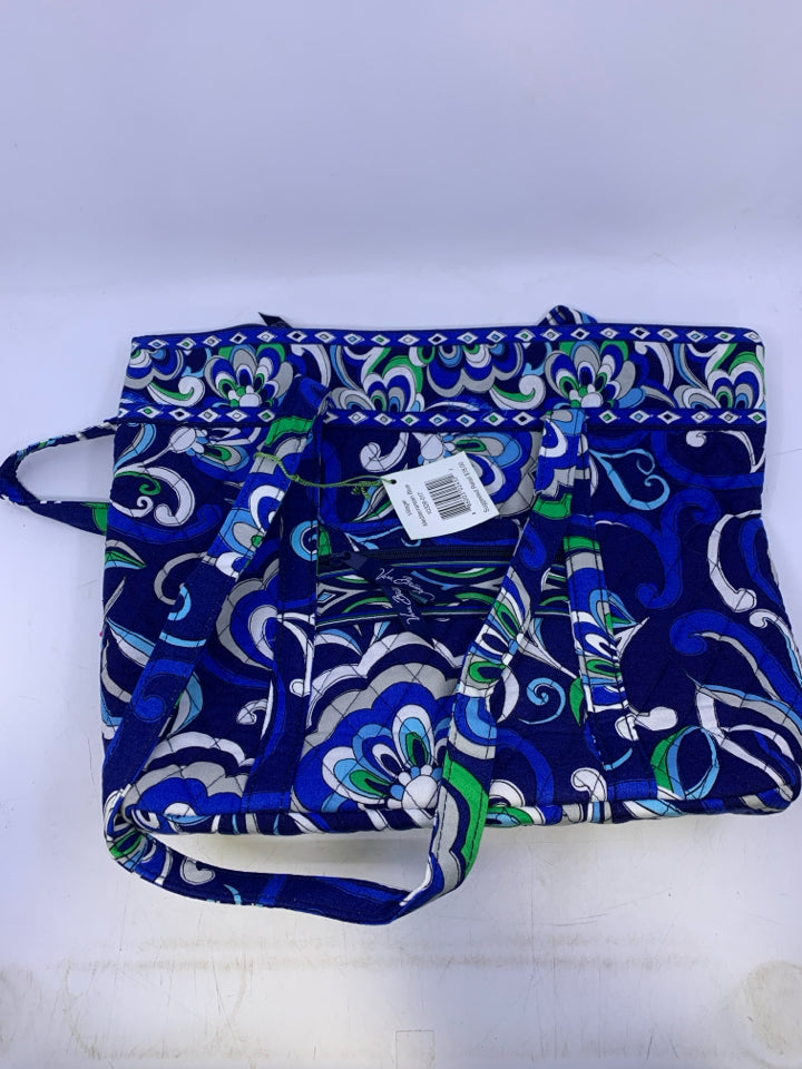 Vera Bradley Villager Bag in Mediterranean Blue- New With Tags