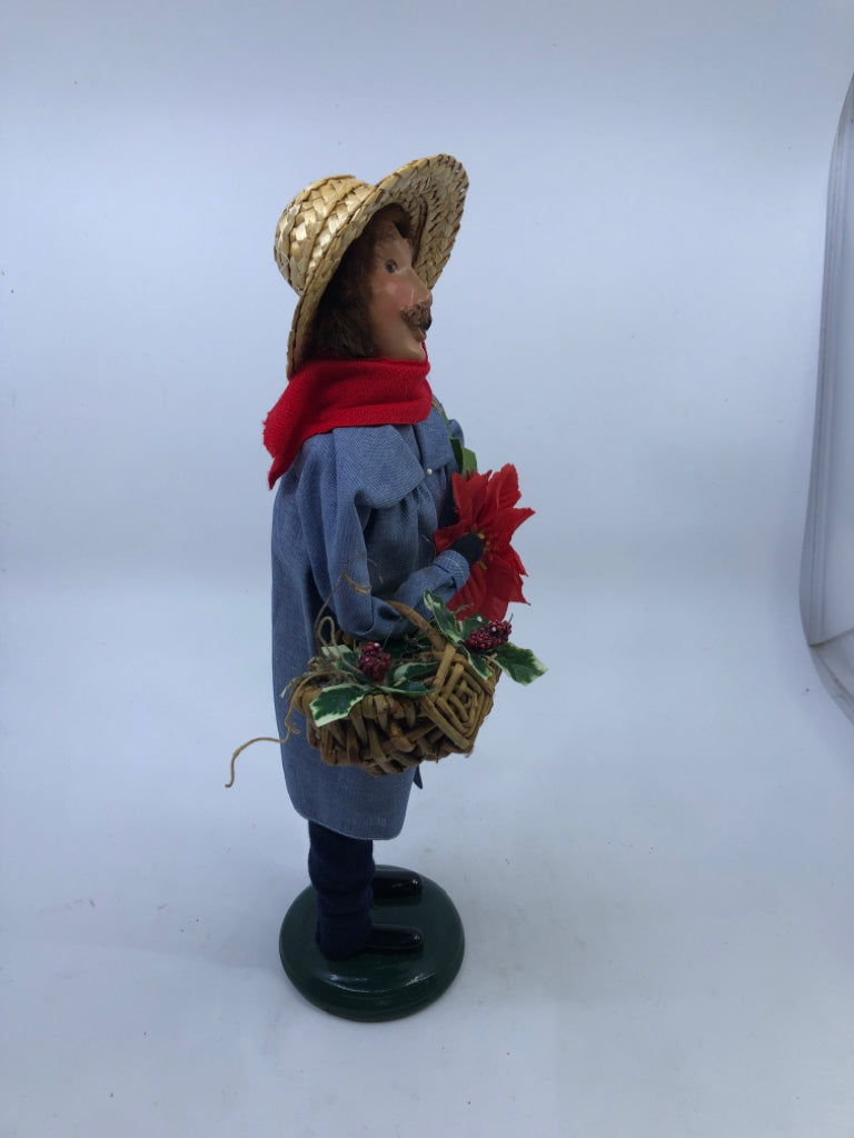 BYERS' CHOICE GARDENER CAROLER-1997.