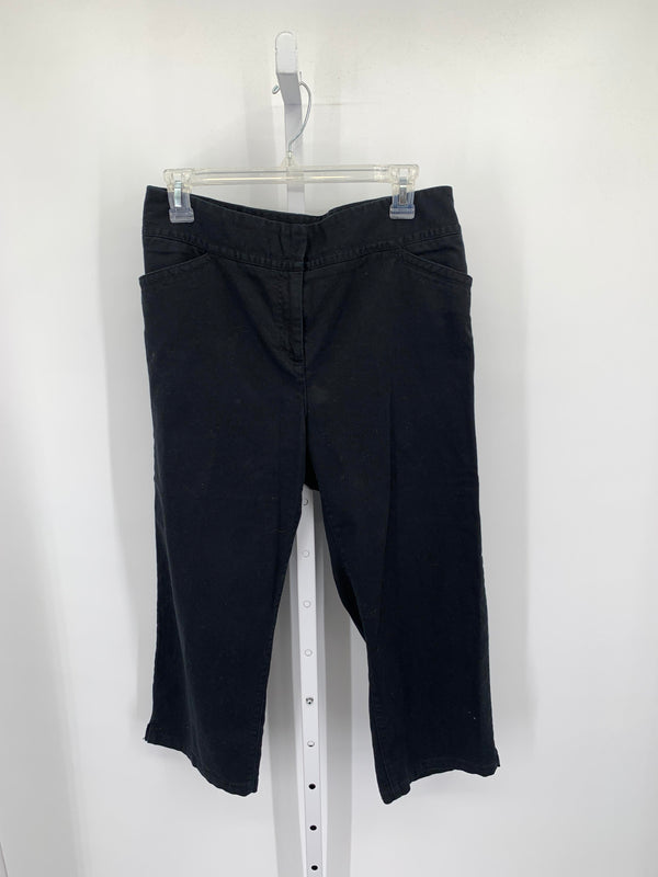 Charter Club Size 10 Misses Cropped Pants