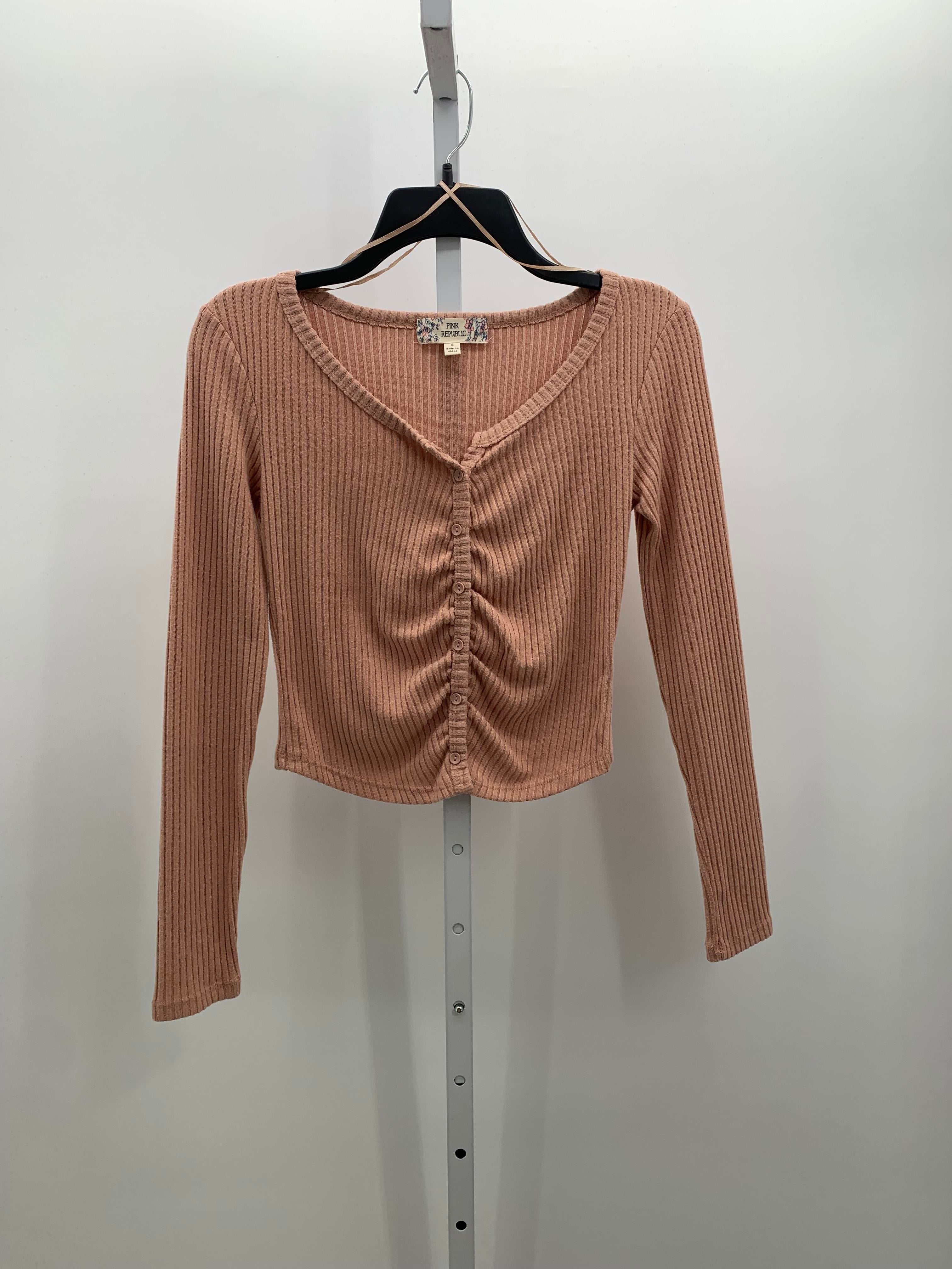 Pink Republic Size Small Juniors Long Sleeve Shirt